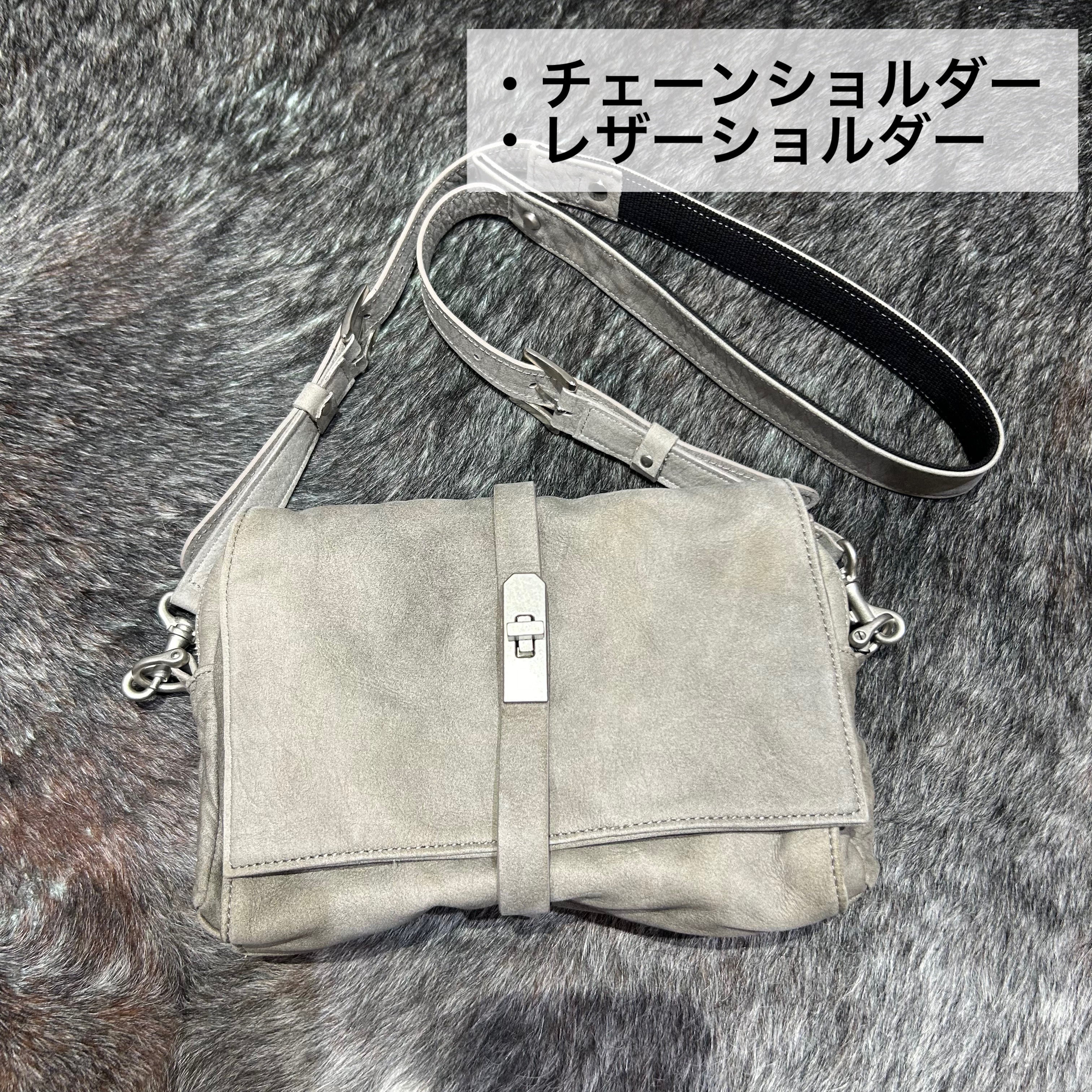 ⚠️予約【M.U.L.】 ショルダーバッグ　-エンボスグレージュ-　※R7. 6月末納品予定