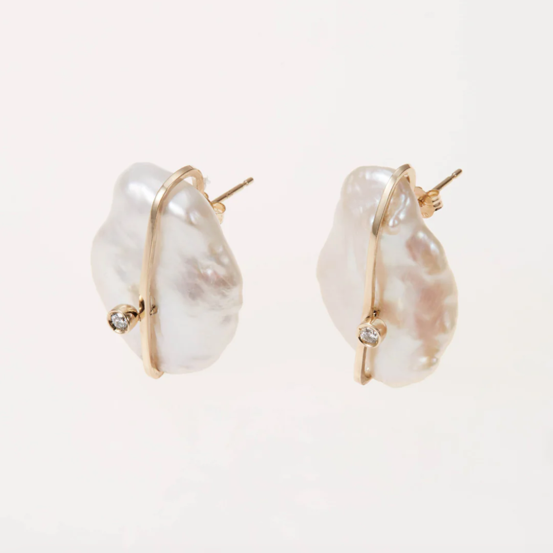 【ENEY】ペタルス バロックパール ピアス　※10/22〜28より弊社事務所から発送