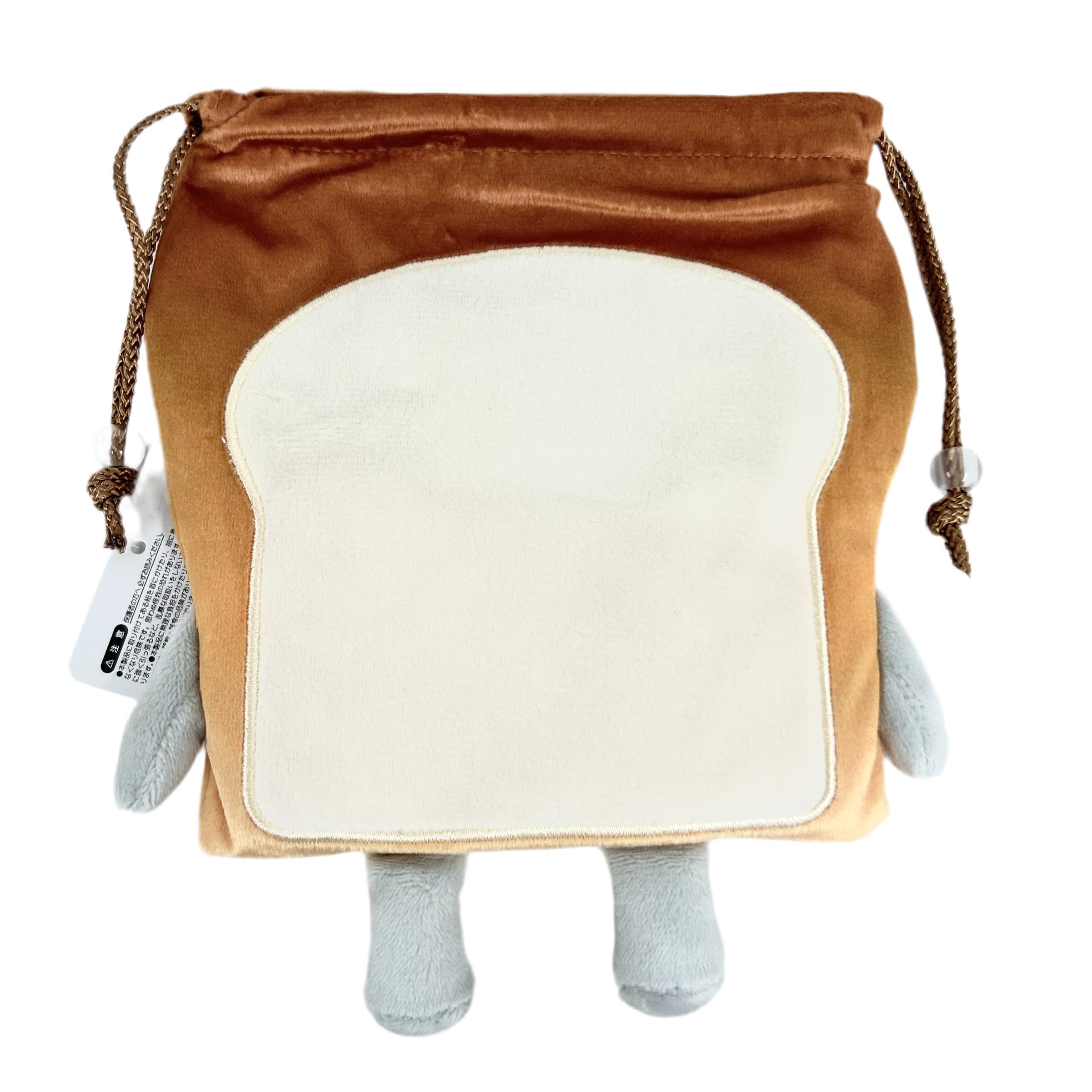 パンどろぼうぬいぐるみ巾着　-パンどろぼう-　※9/17-23より順次発送予定