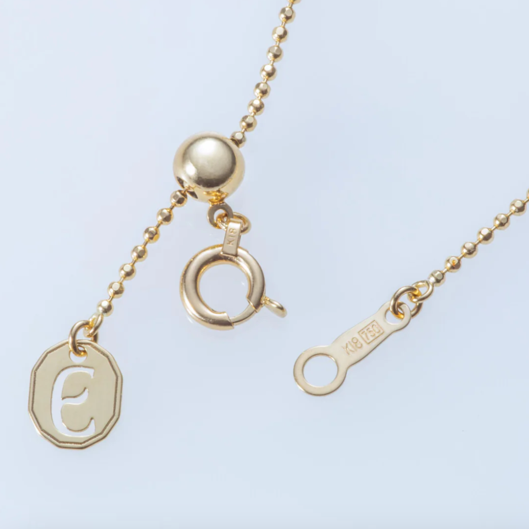 【ENEY】ピクセル 0.23カラット ラウンドチェーンネックレス　※10/22〜28より弊社事務所から発送