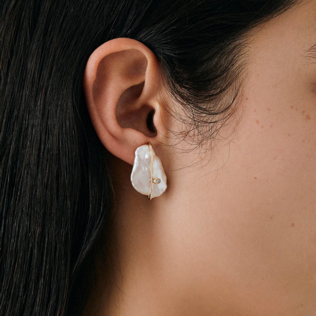 【ENEY】ペタルス バロックパール イヤリング　※10/22〜28より弊社事務所から発送