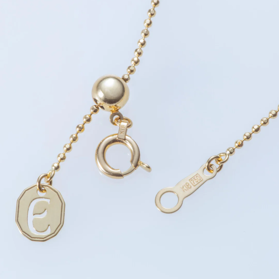 【ENEY】ピクセル ステーションチェーンネックレス　※11月中旬より弊社事務所から発送