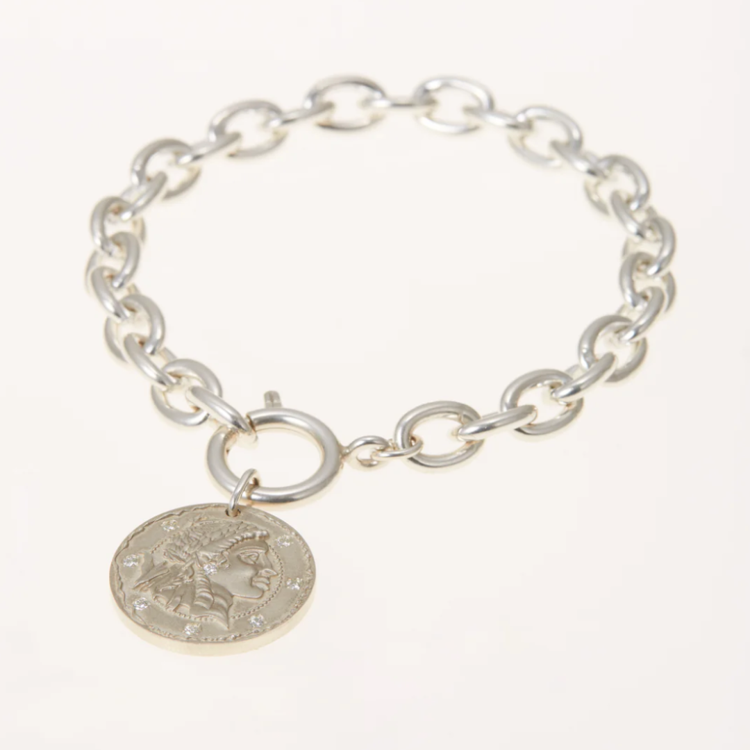 【ENEY】SV ブレスレットチェーン (※コイン別売り)　※10/22〜28より弊社事務所から発送