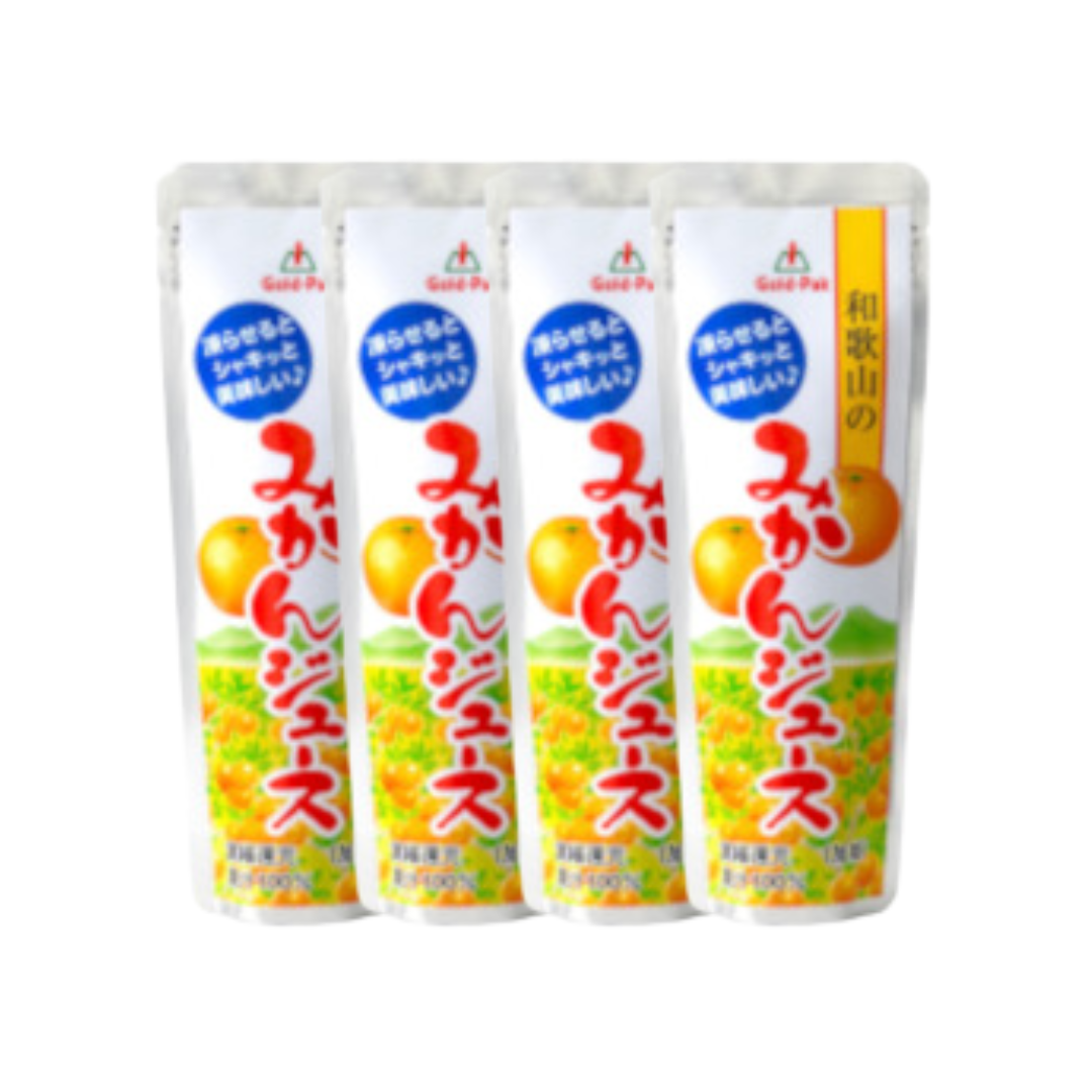 和歌山のみかんジュース 4本セット　※6/25-7/1迄に順次発送予定