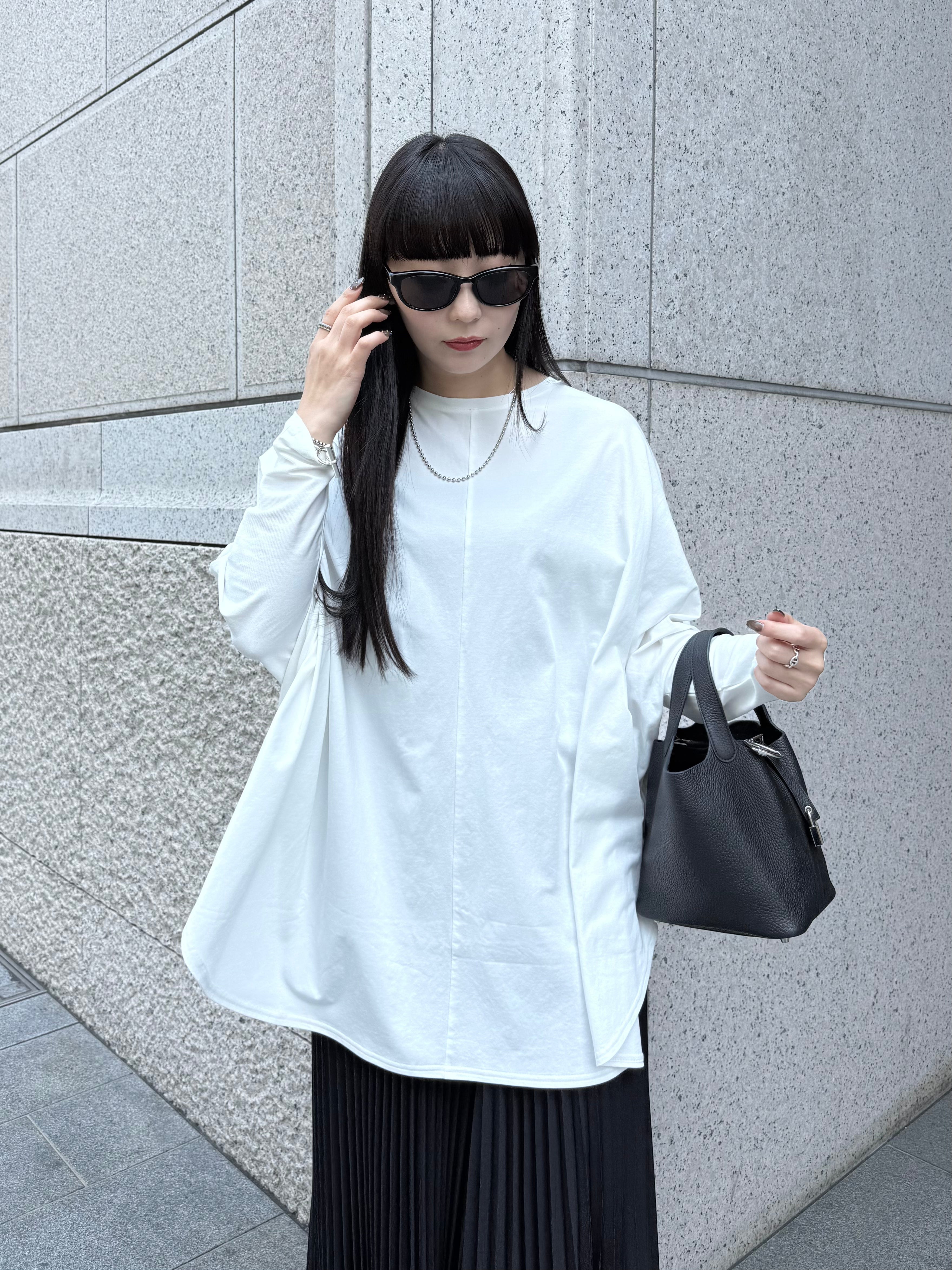 【ASYMM】VOID TEE -white-