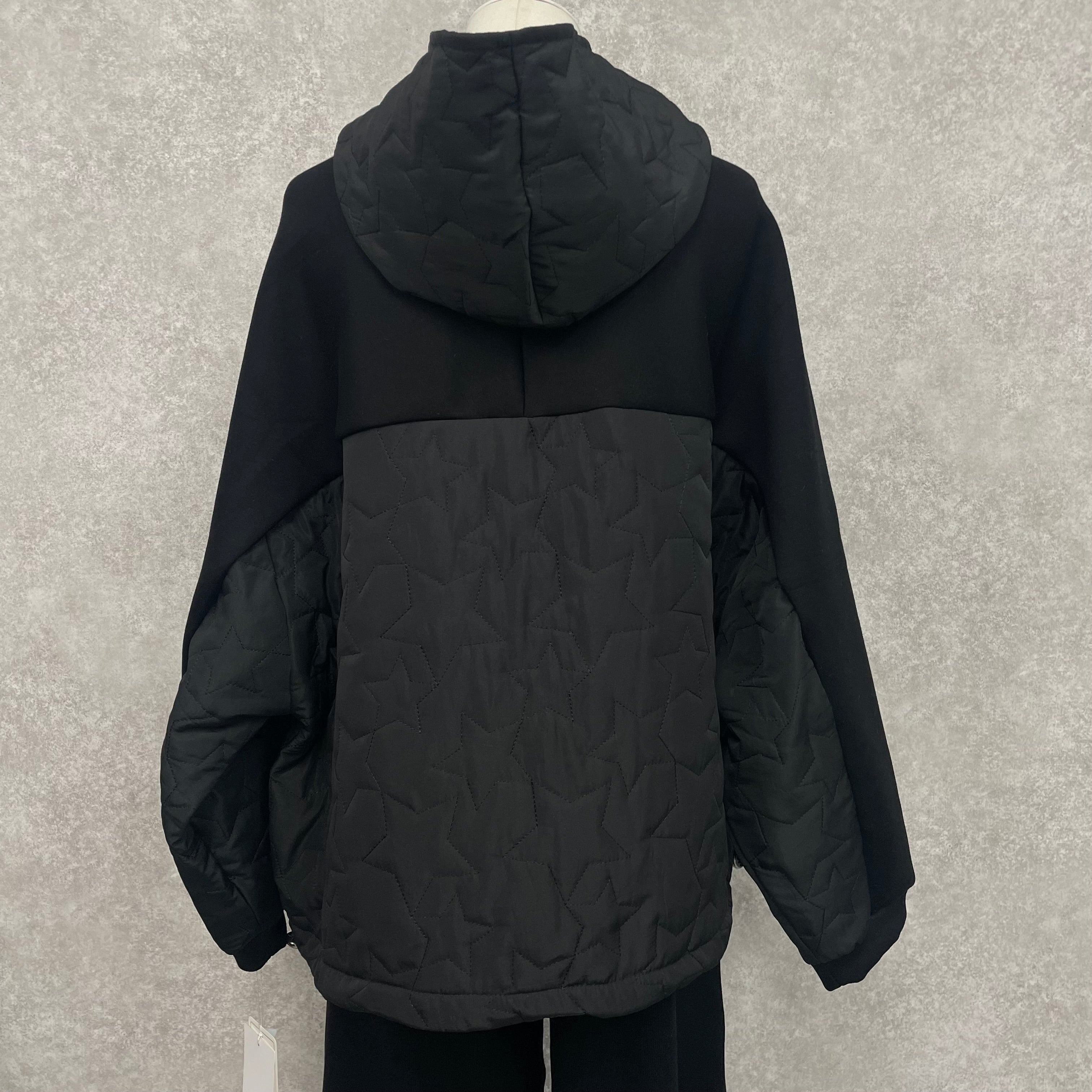 スターキルティングライトブルゾン -ブラック-　※10/22~28頃より順次発送　　※ハンガー納品