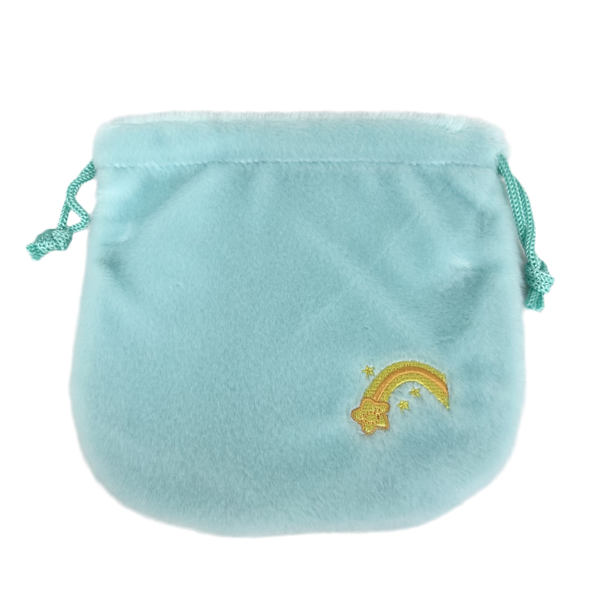 ケアベアぬいぐるみ巾着　-ウィッシュベア-　※9/17-23より順次発送予定