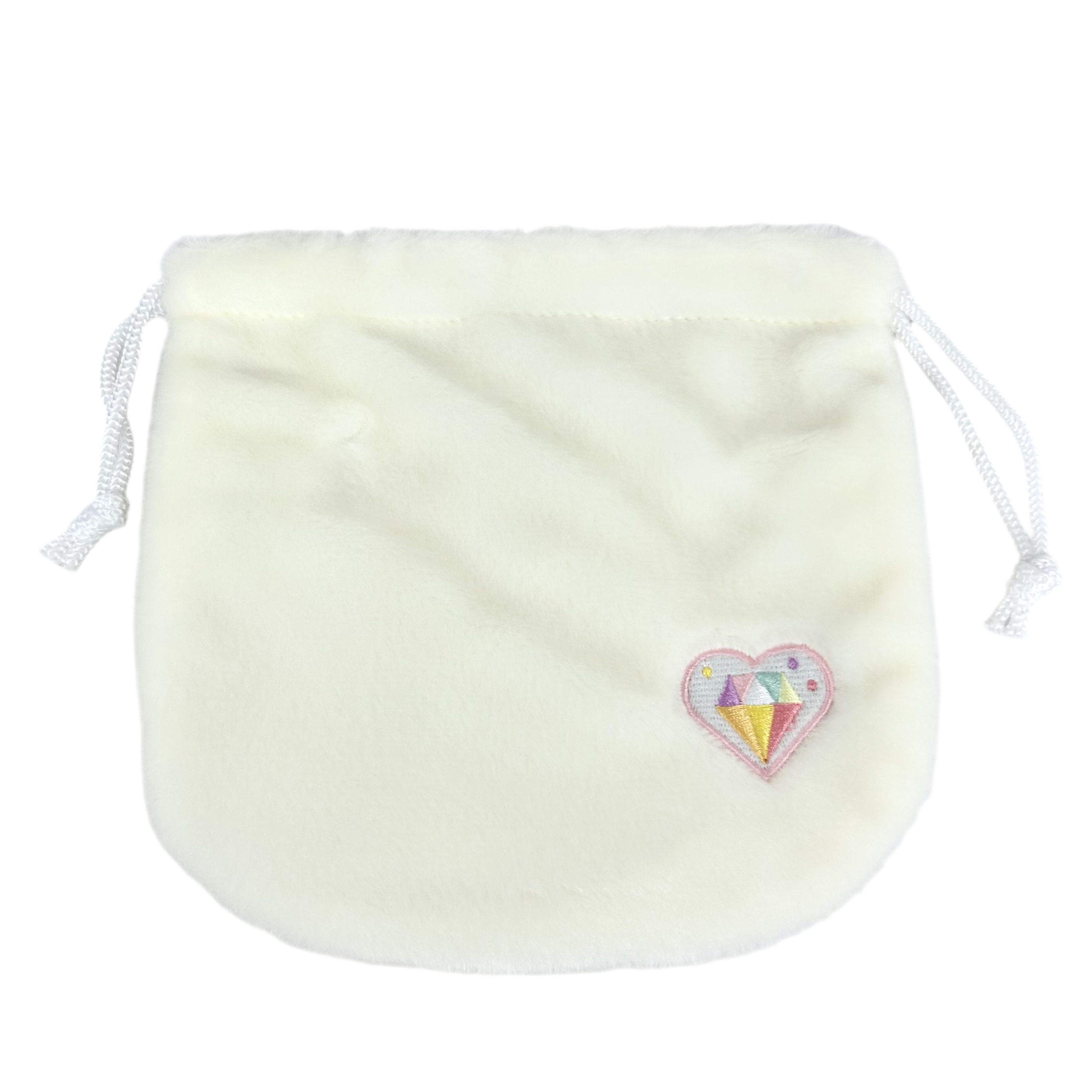 ケアベアぬいぐるみ巾着　-スパークルハートベア-　※9/17-23より順次発送予定