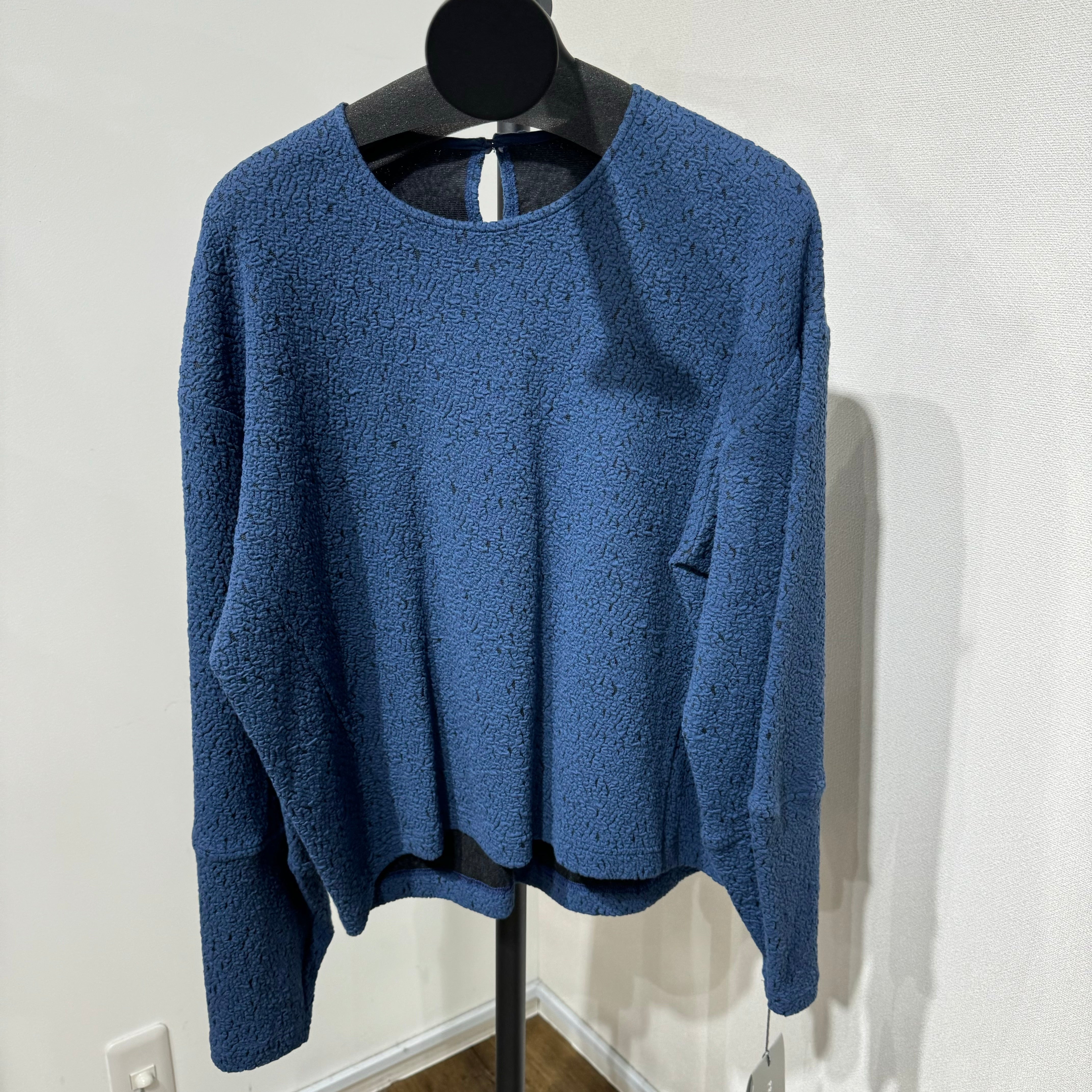 【PRIORITY】シンプルカットソー -ブルー-　※10/15~21頃より順次発送予定