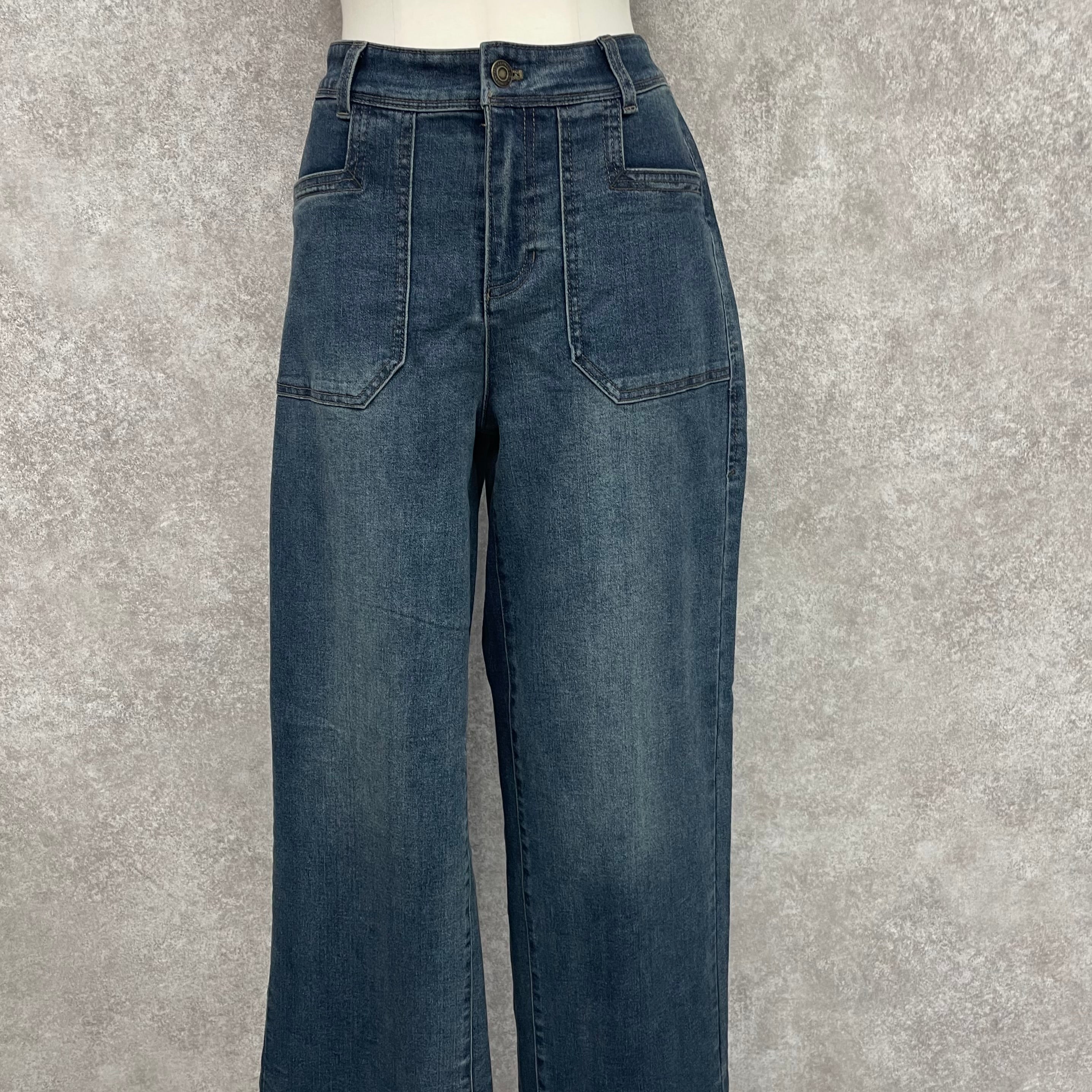 ストレッチレトロデニム -ブルー-　※10/22~28頃より順次発送