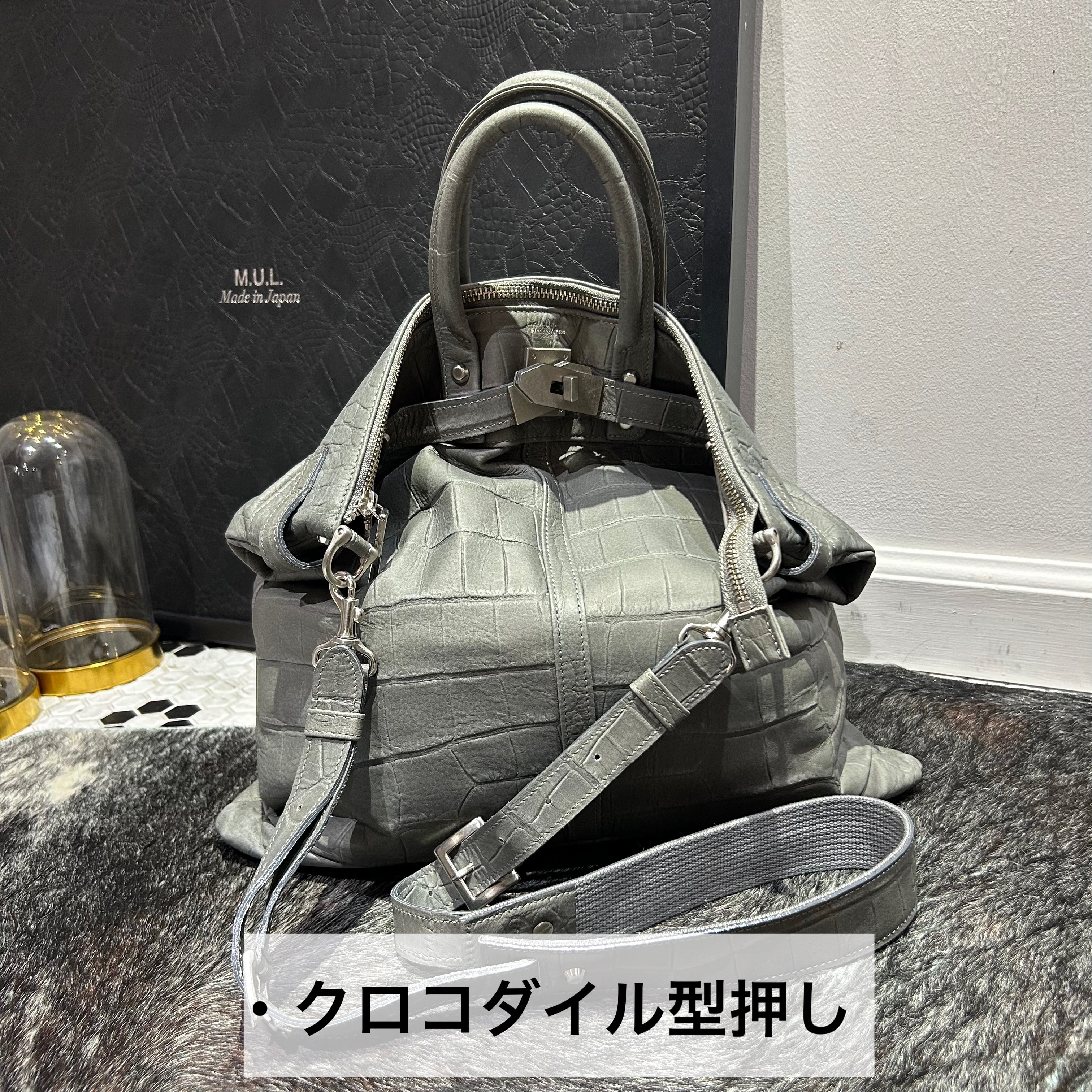 ⚠️予約【M.U.L.】stud series ヘルメットバックM　-アイスグレー-  　※R7. 6月末納品予定