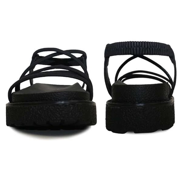 フラットサンダル -ブラック-  ※6/18~24迄に順次発送予定
