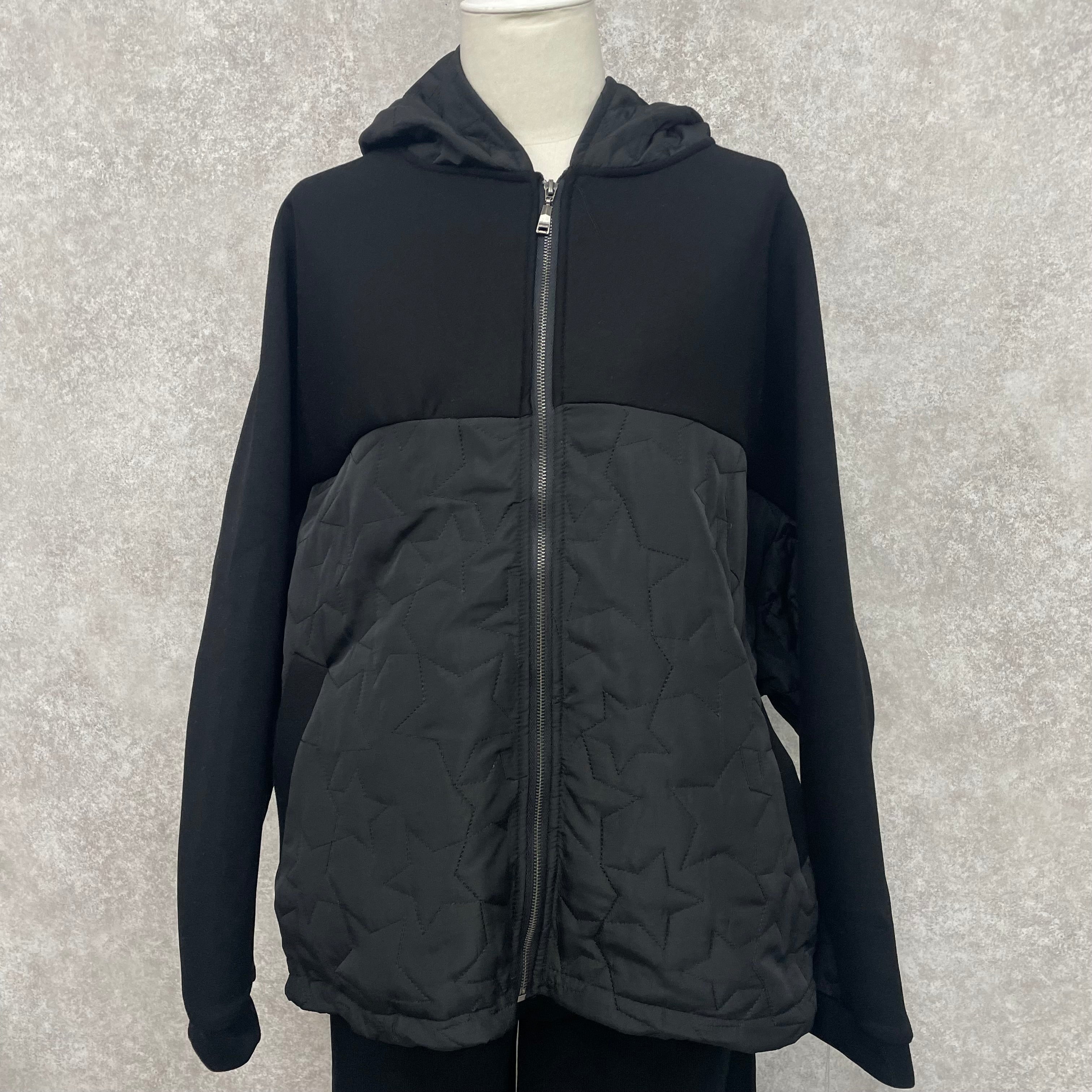 スターキルティングライトブルゾン -ブラック-　※10/22~28頃より順次発送　　※ハンガー納品