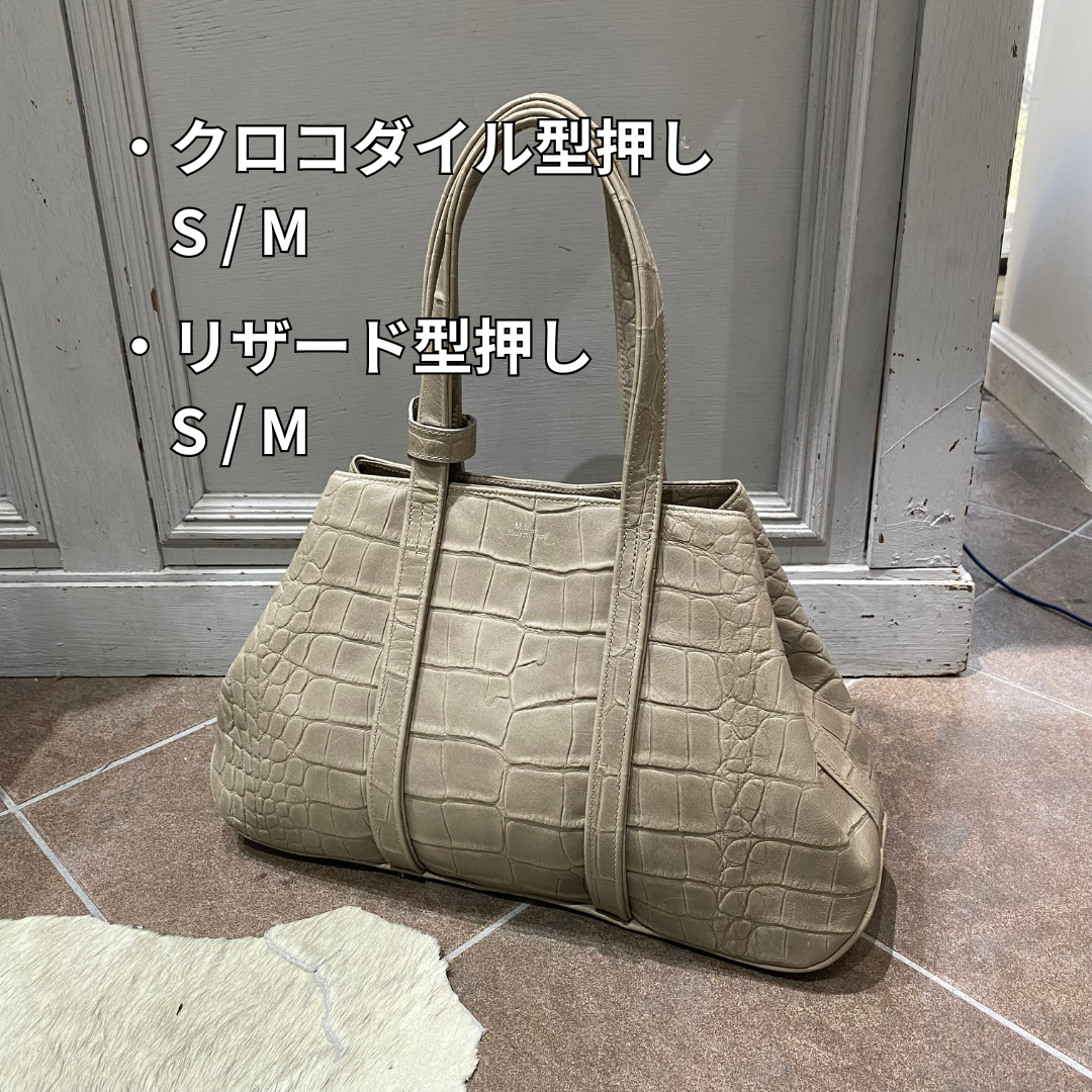 ⚠️予約【M.U.L.】ミニマルトート -グレージュ-　※R7. 6月末納品予定