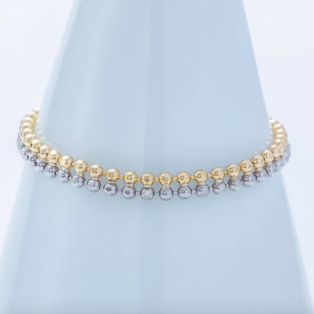 【ENEY】ピクセル 2連 チェーンリング　※11月中旬より弊社事務所から発送