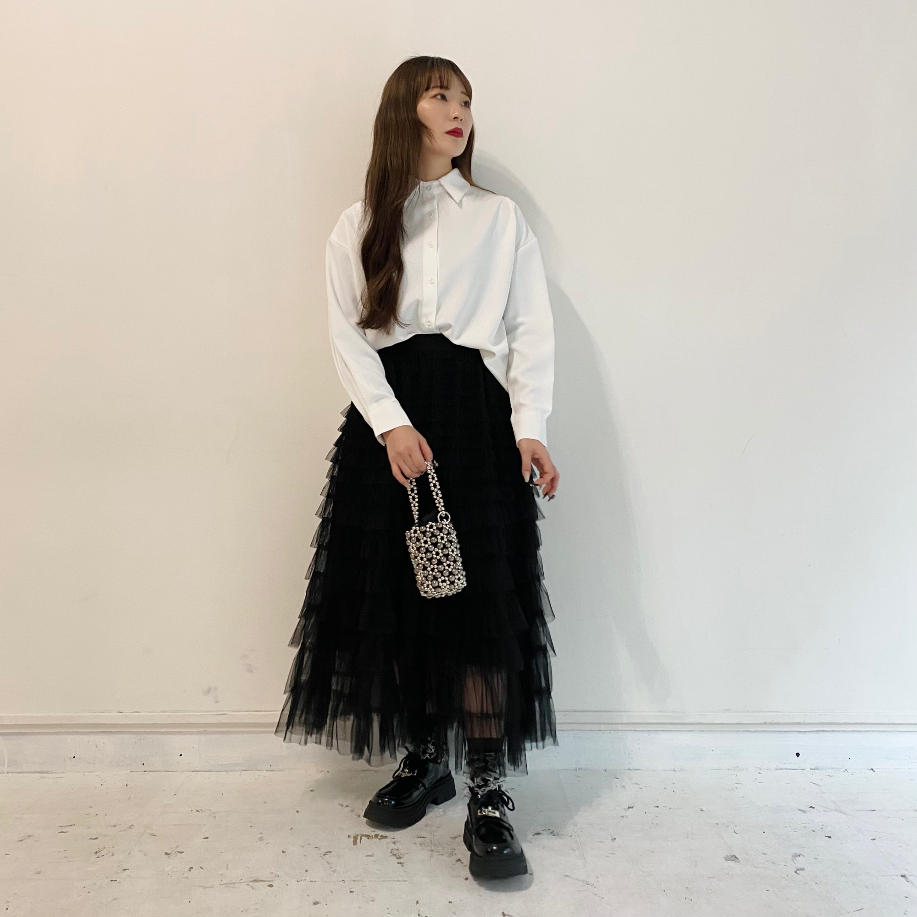 フェアリー(フレア)チュールスカート　 ※12/24-30頃より順次配送