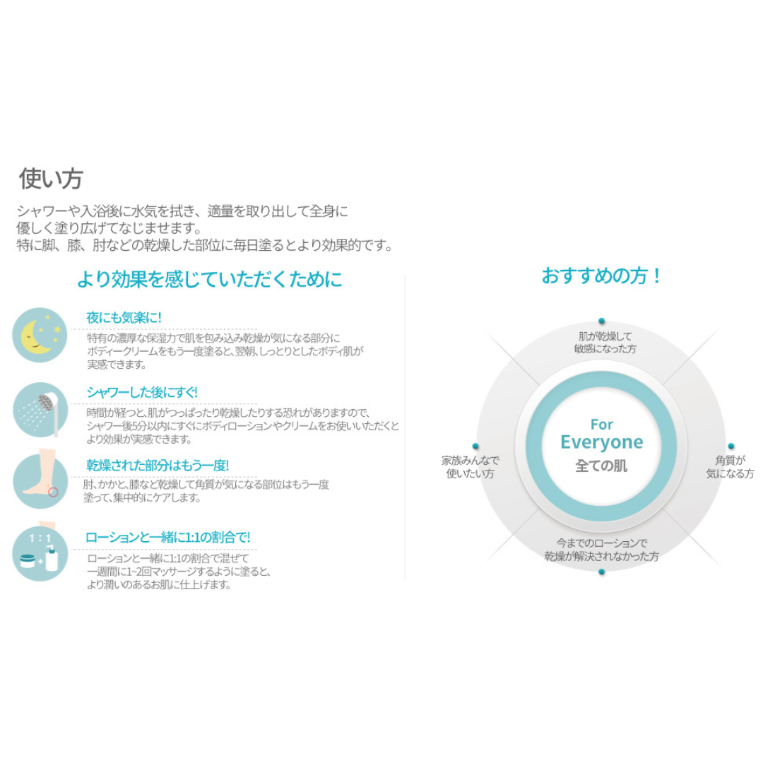 【Derma B】ウルトラモイスチャー ボディクリーム 200ml ＋ デイリーモイスチャ―ボディローション20ml付き　※3/19~3/25頃より配送予定