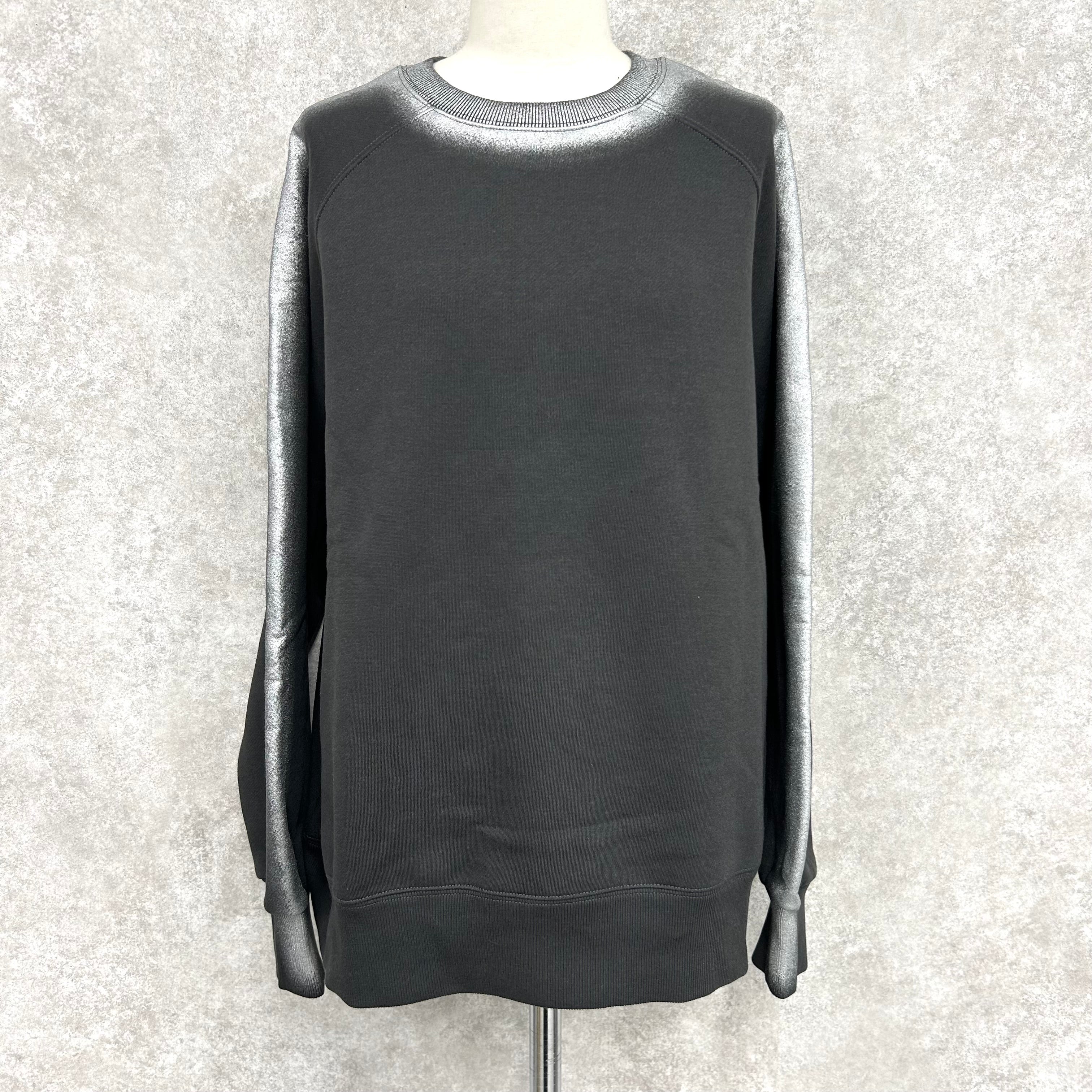 ポイントラインラグランBIGプルオーバー  -スミクロ-　※11/5〜11より順次発送