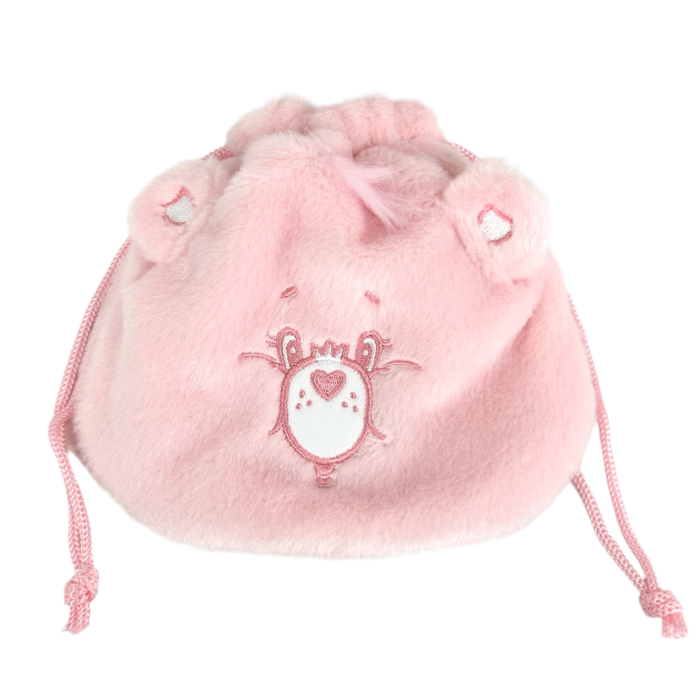 ケアベアぬいぐるみ巾着　-ラブアロットベア-　※9/17-23より順次発送予定