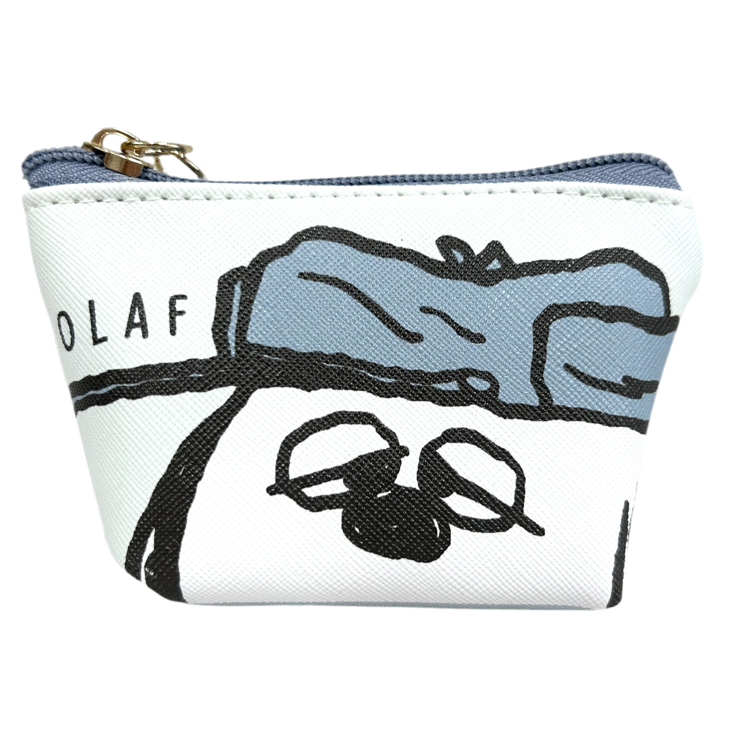 スヌーピー三角ミニポーチ　-ドアップ／オラフ-　※9/17-23より順次発送予定