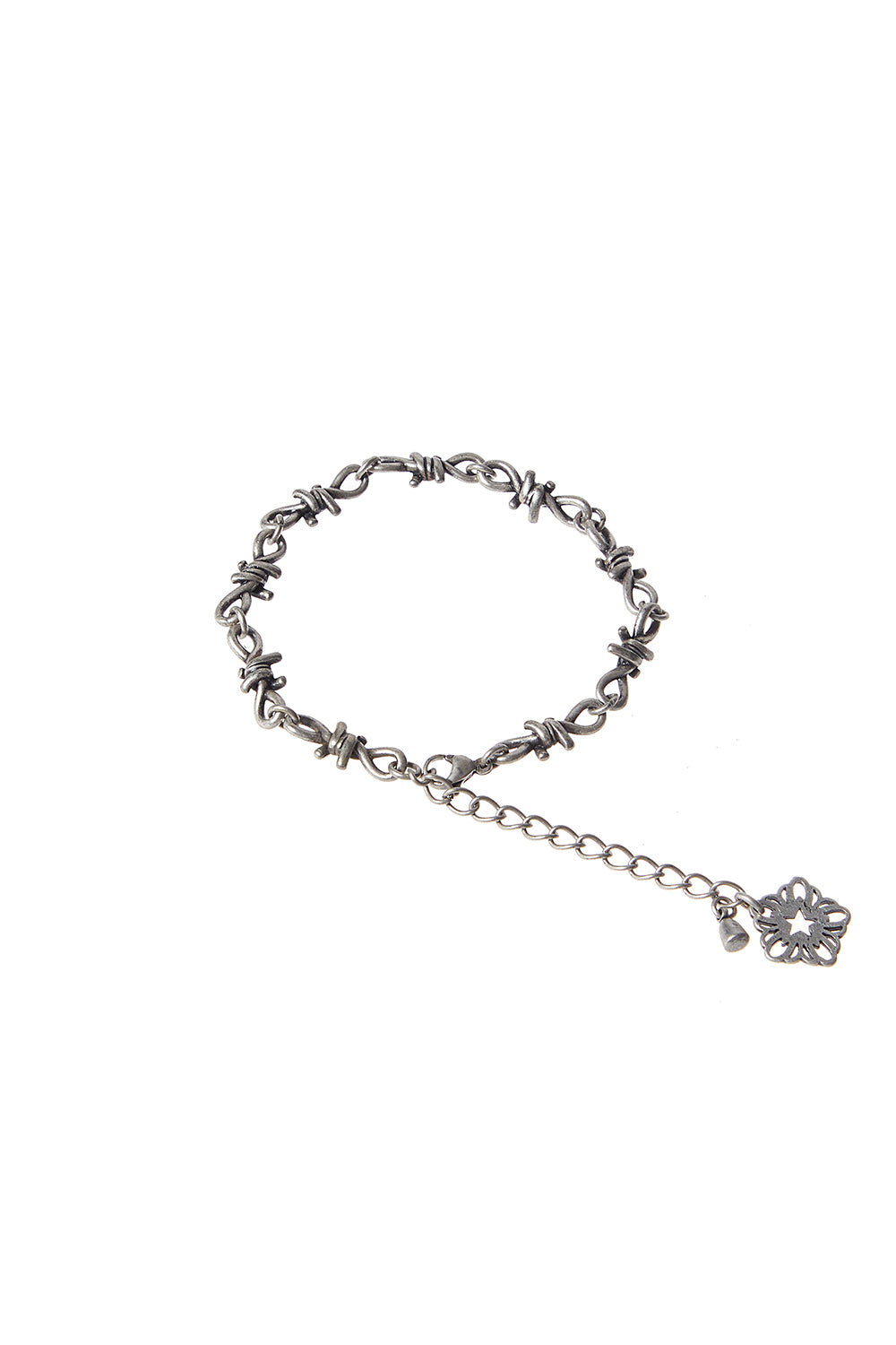 ※予約商品【ULKIN】Wire Entanglement Bracelet Silver　※12月頃より順次配送予定