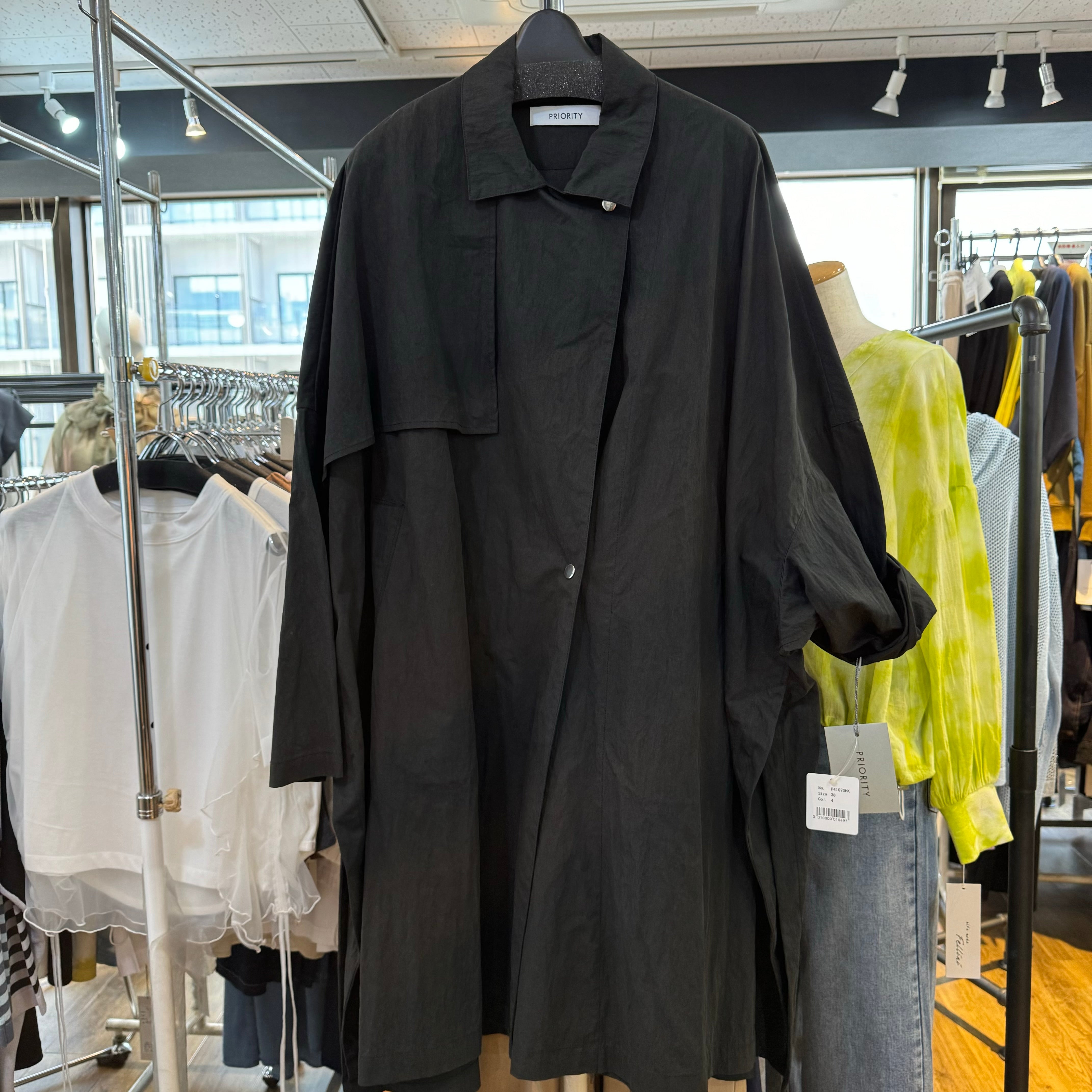 【PRIORITY】アウター　-ブラック-　028  ※10/15〜21頃より順次配送予定