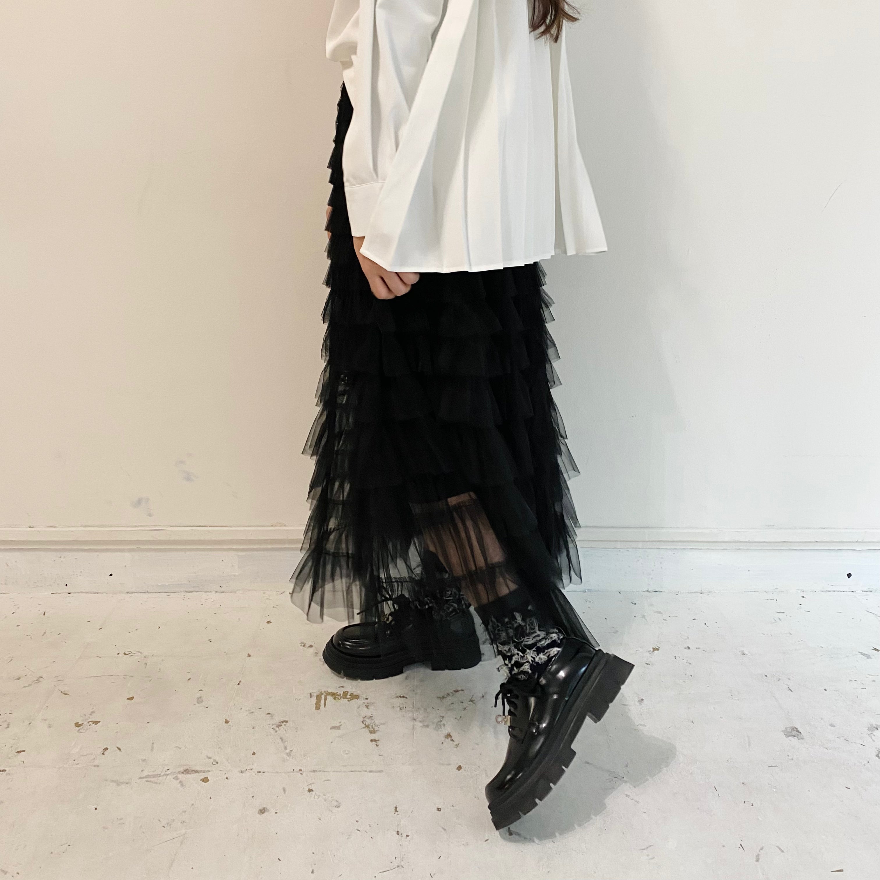 フェアリー(フレア)チュールスカート　 ※12/24-30頃より順次配送