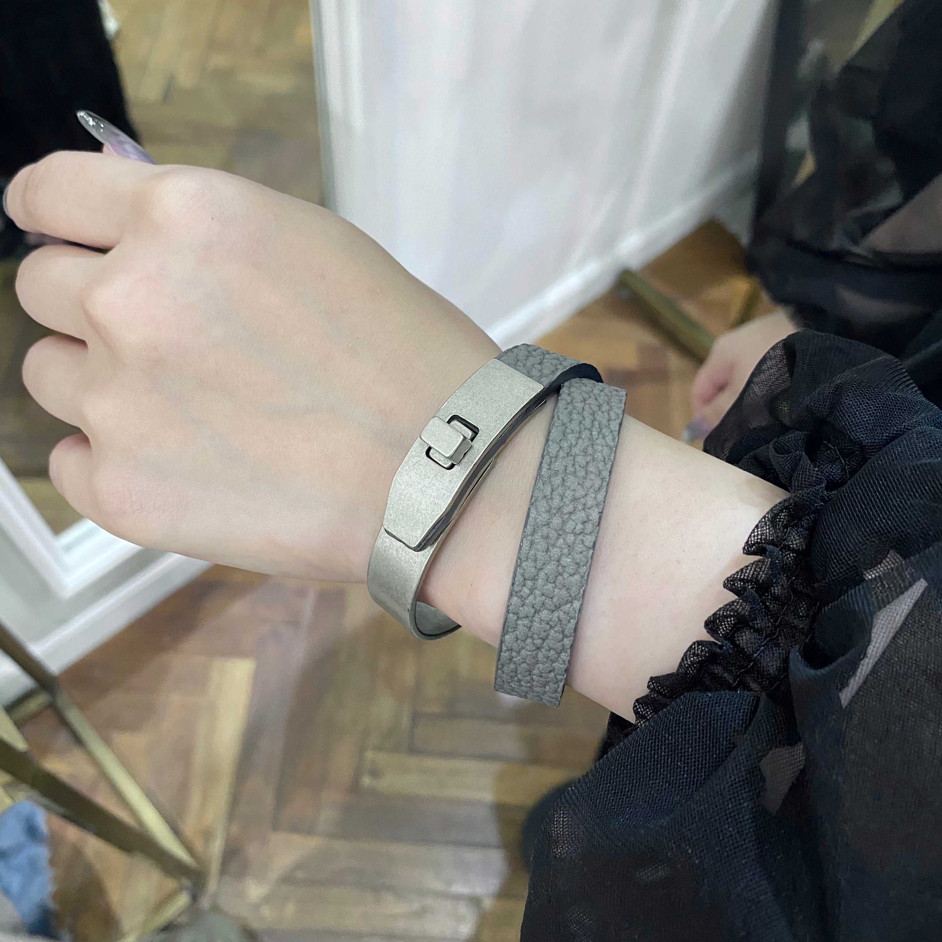 ⚠️予約【M.U.L.】ブレスレット -アイスグレー-　※R7. 6月末納品予定