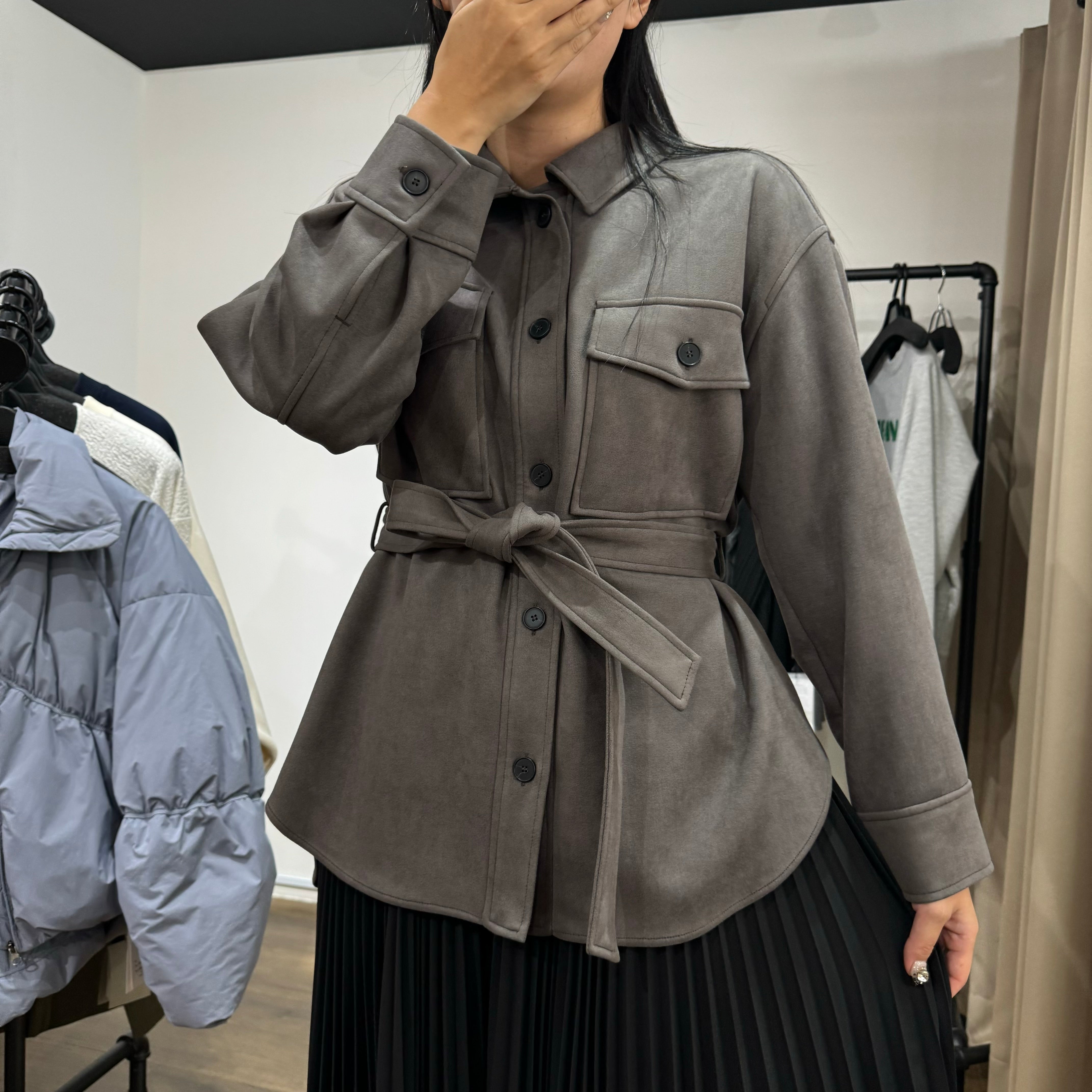 【PRIORITY】スエードシャツ※10/15~21頃より順次発送予定