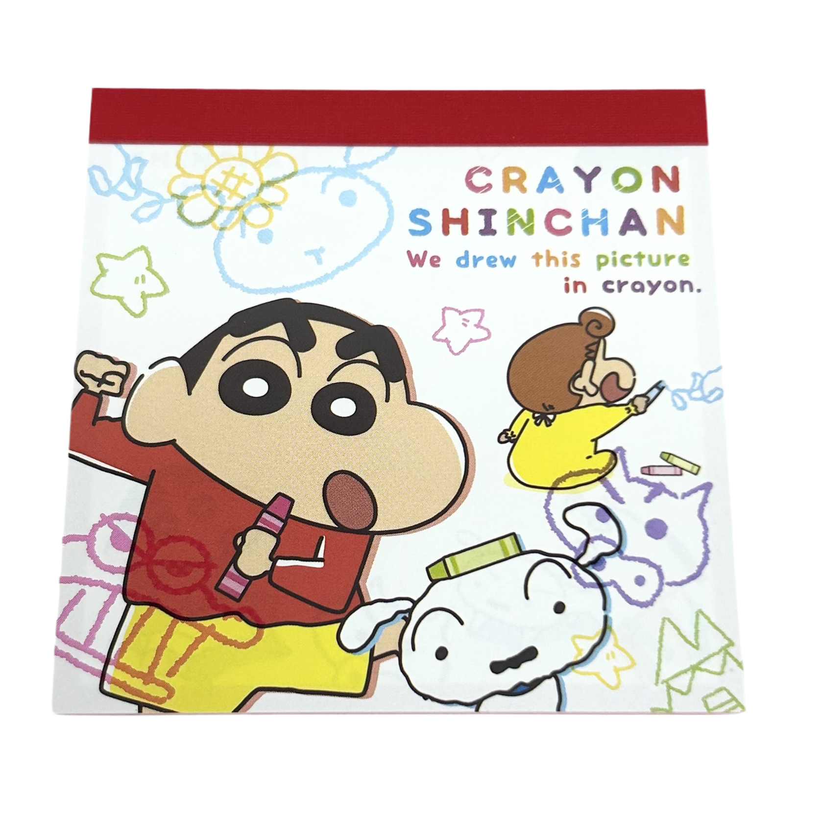 クレヨンしんちゃんレイヤーメモ　-わくわくおえかき-　※9/17-23より順次発送予定