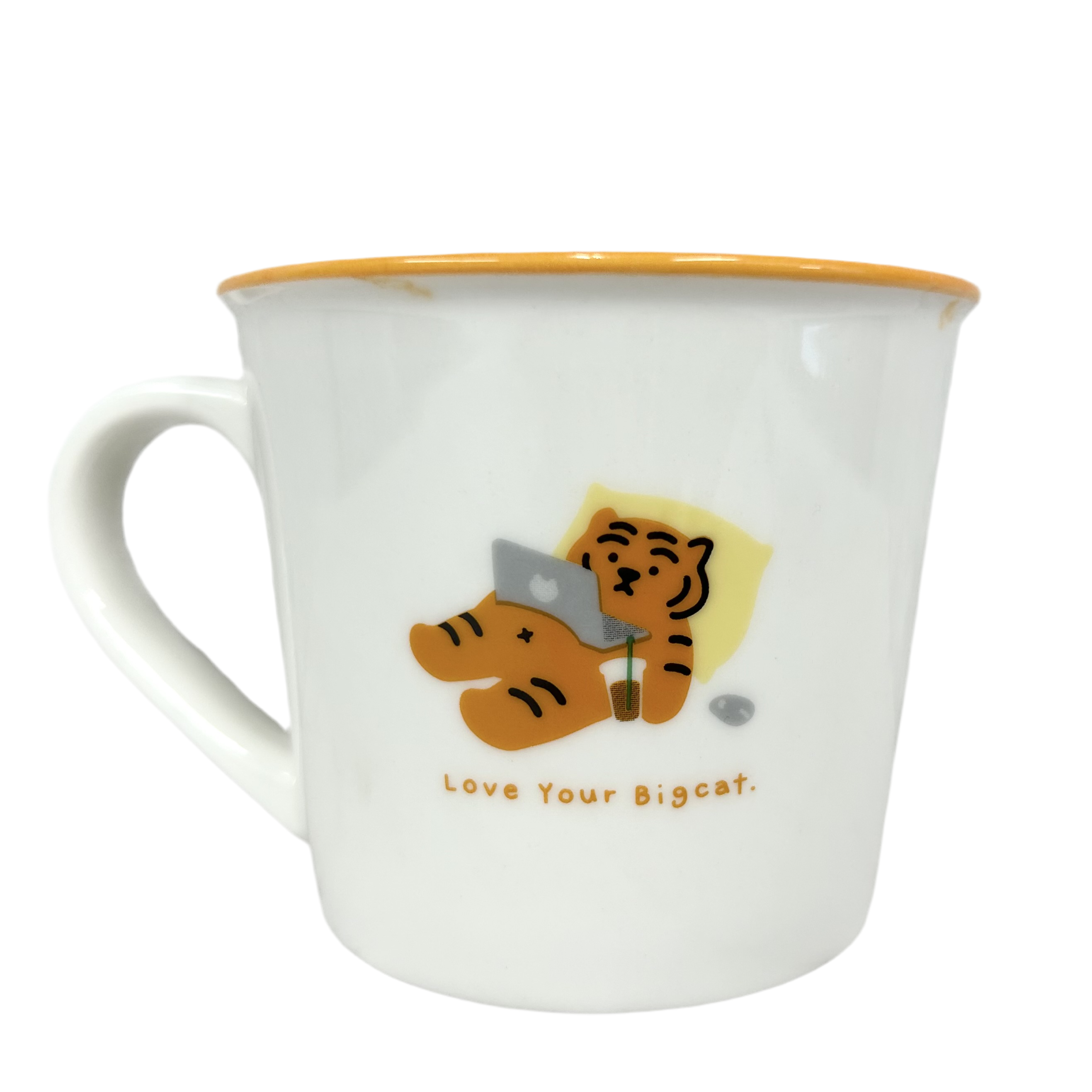 ムジークタイガーカラーラインマグ　-だらだら-　※9/17-23より順次発送予定