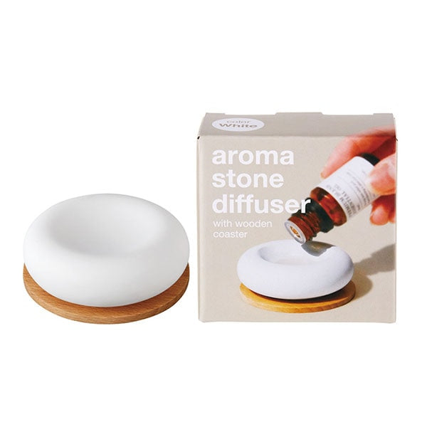 アロマストーンディフューザー（ホワイト）　※9/17〜23より配送予定