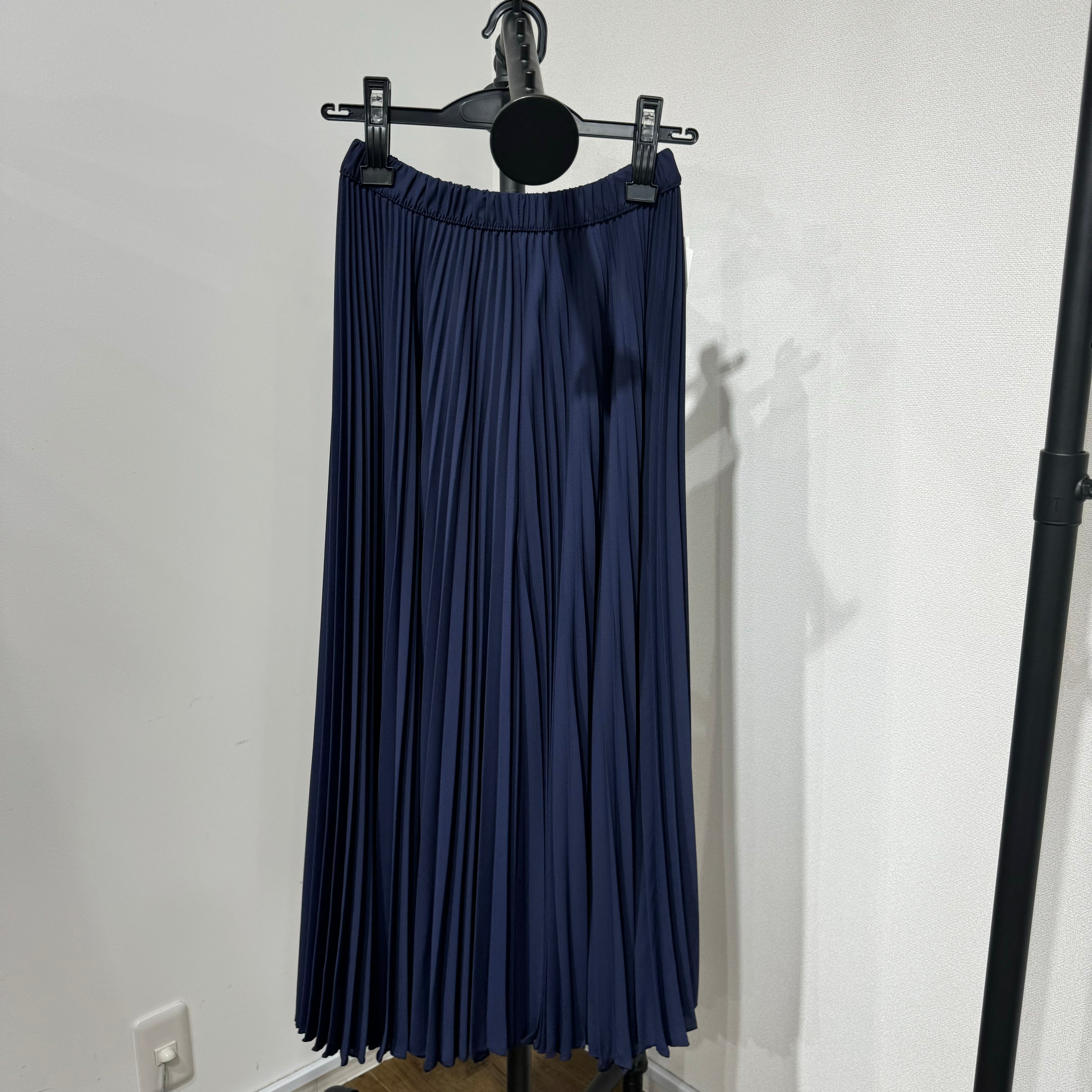 【PRIORITY】プリーツパンツ -ネイビー-　※10/15~21頃より順次発送予定