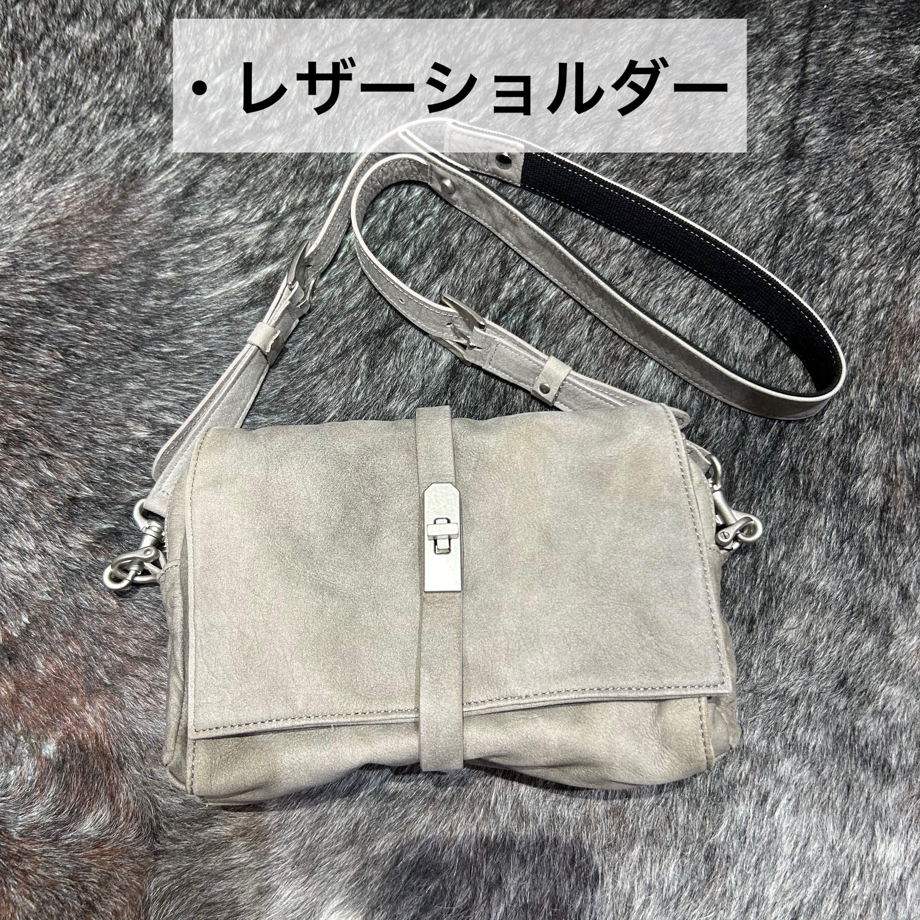 ⚠️予約【M.U.L.】 ショルダーバッグ　-エンボスグレージュ-　※R7. 6月末納品予定