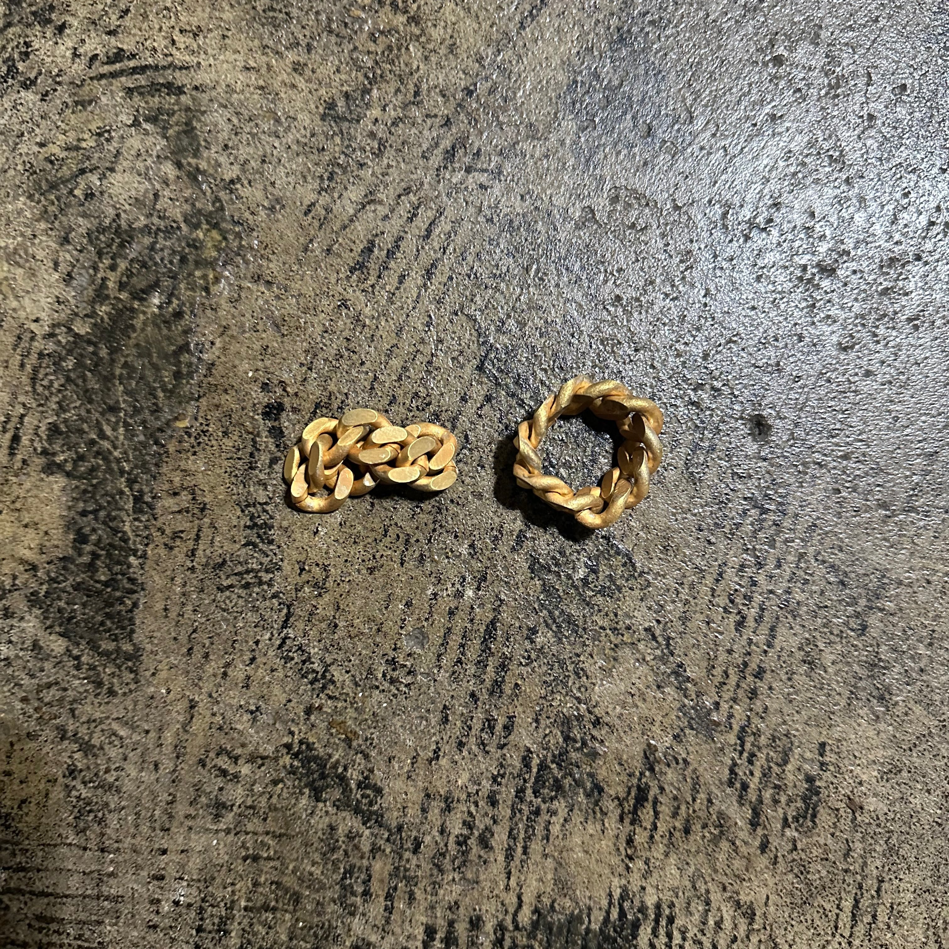 ⚠️予約【MULA004-101012】チェーンリング -マットゴールド-　※R7. 6月末納品予定