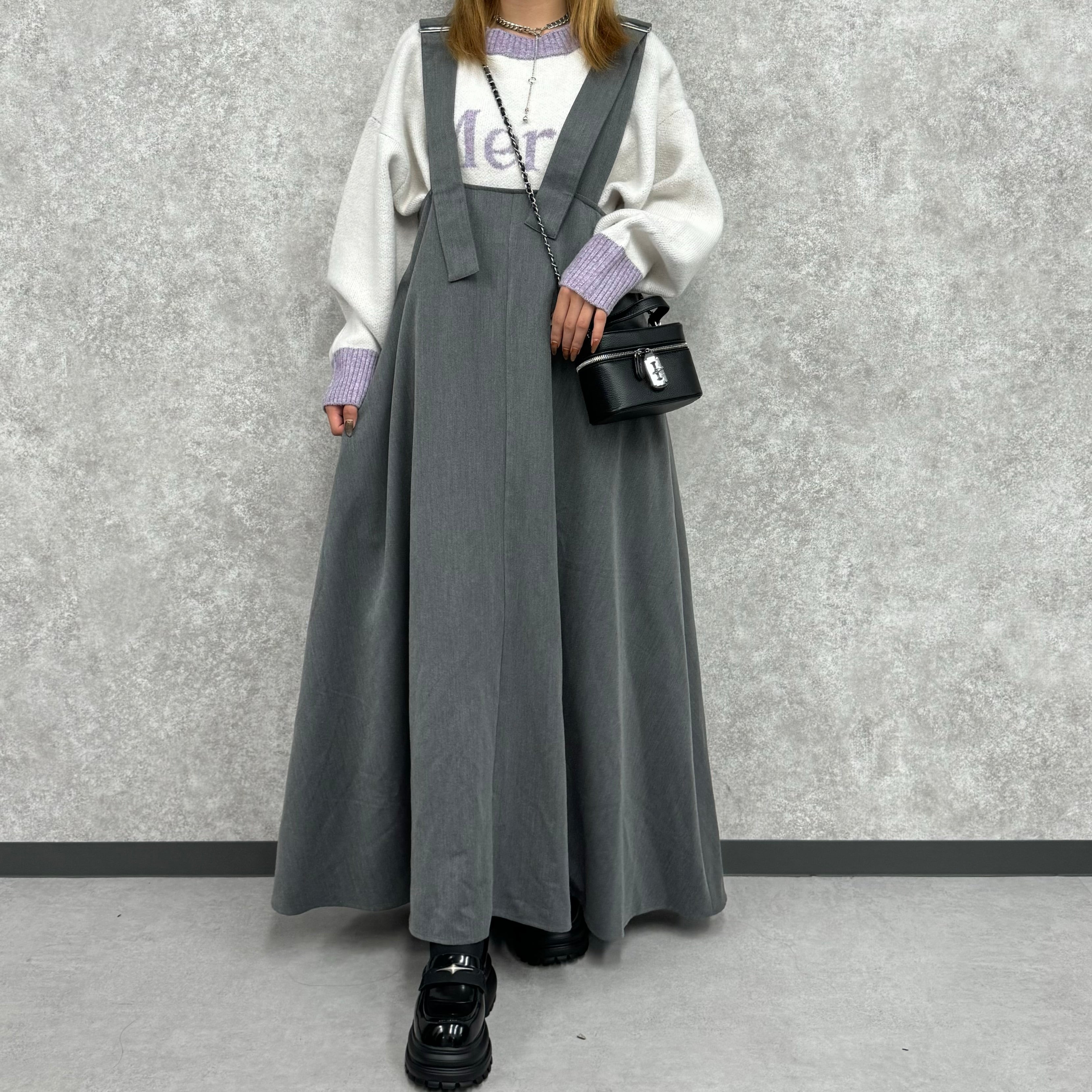 Merci オーバーサイズニット -オフホワイト-  ※3/26~4/1迄に順次配送予定