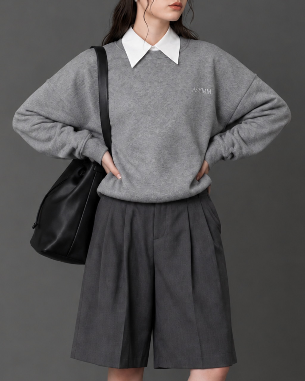 ICON SWEAT -light gray-