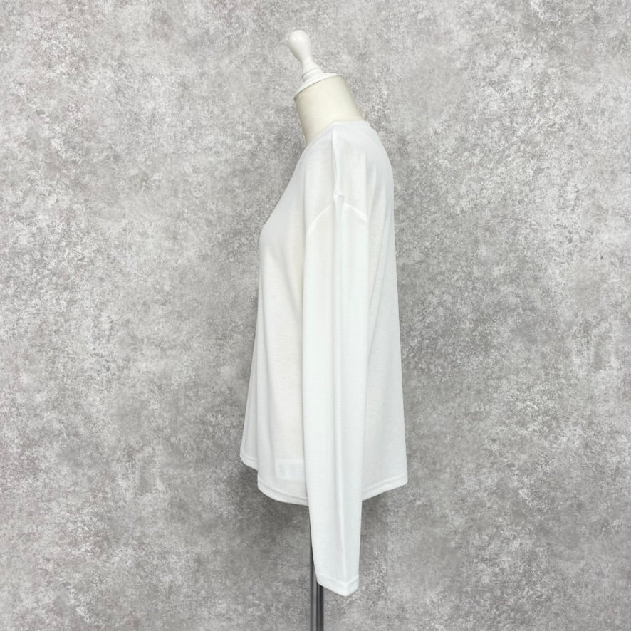 INFINITE EASE TEE -white-