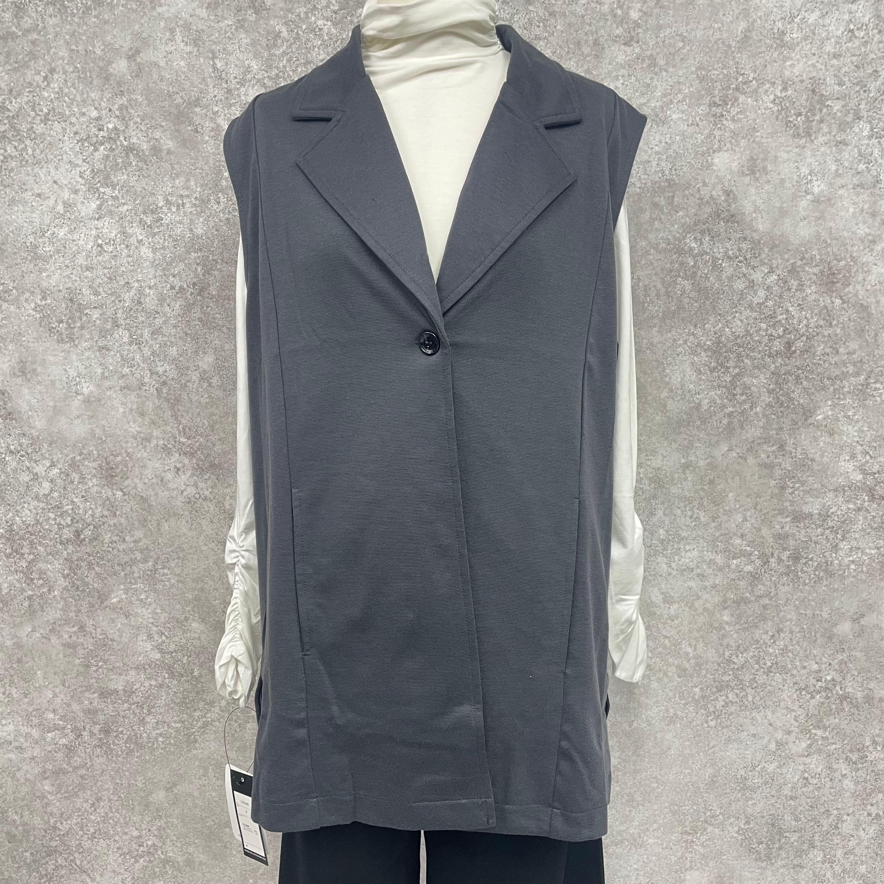 ボンディングジレ -グレー-　※3/19〜25頃より順次発送予定