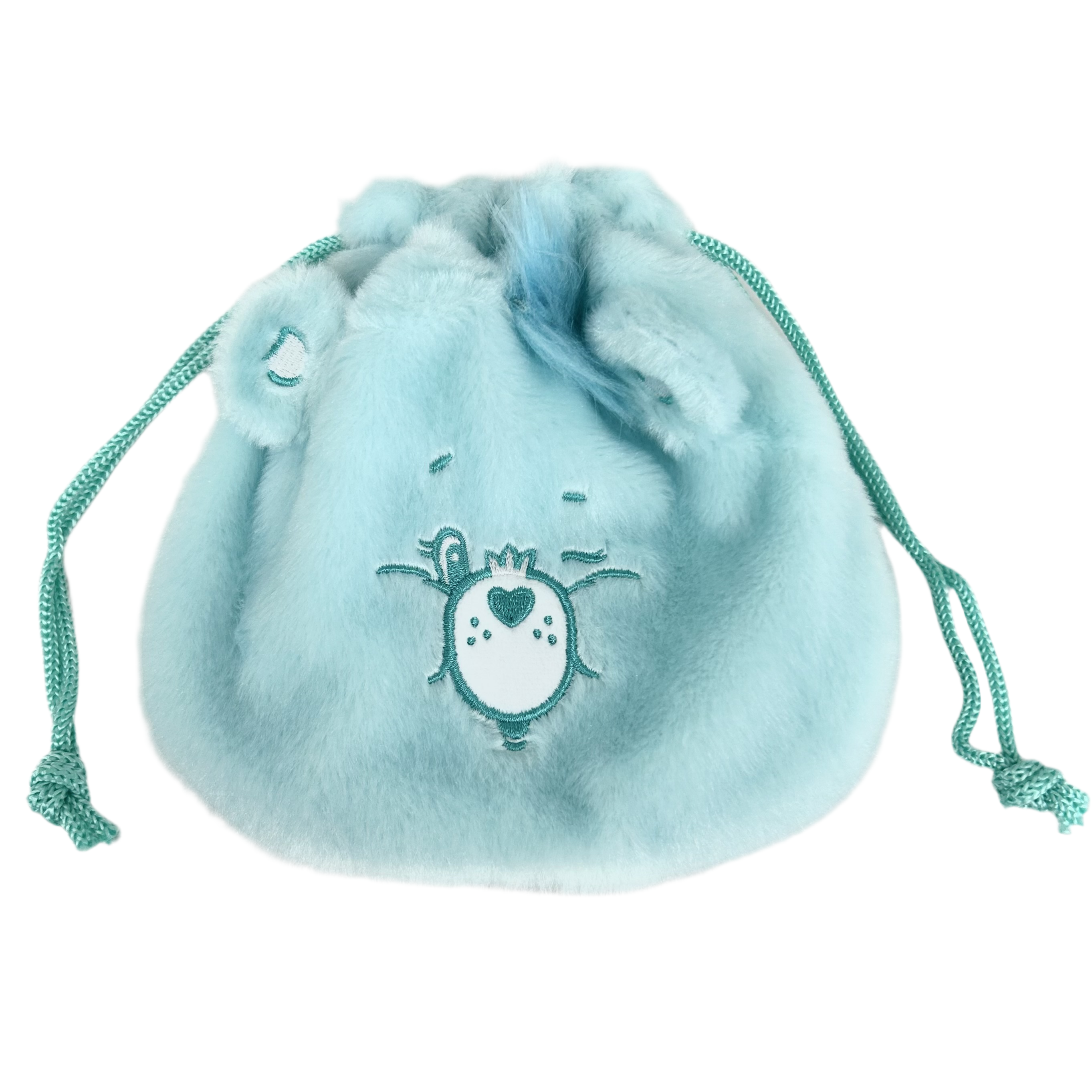 ケアベアぬいぐるみ巾着　-ウィッシュベア-　※9/17-23より順次発送予定