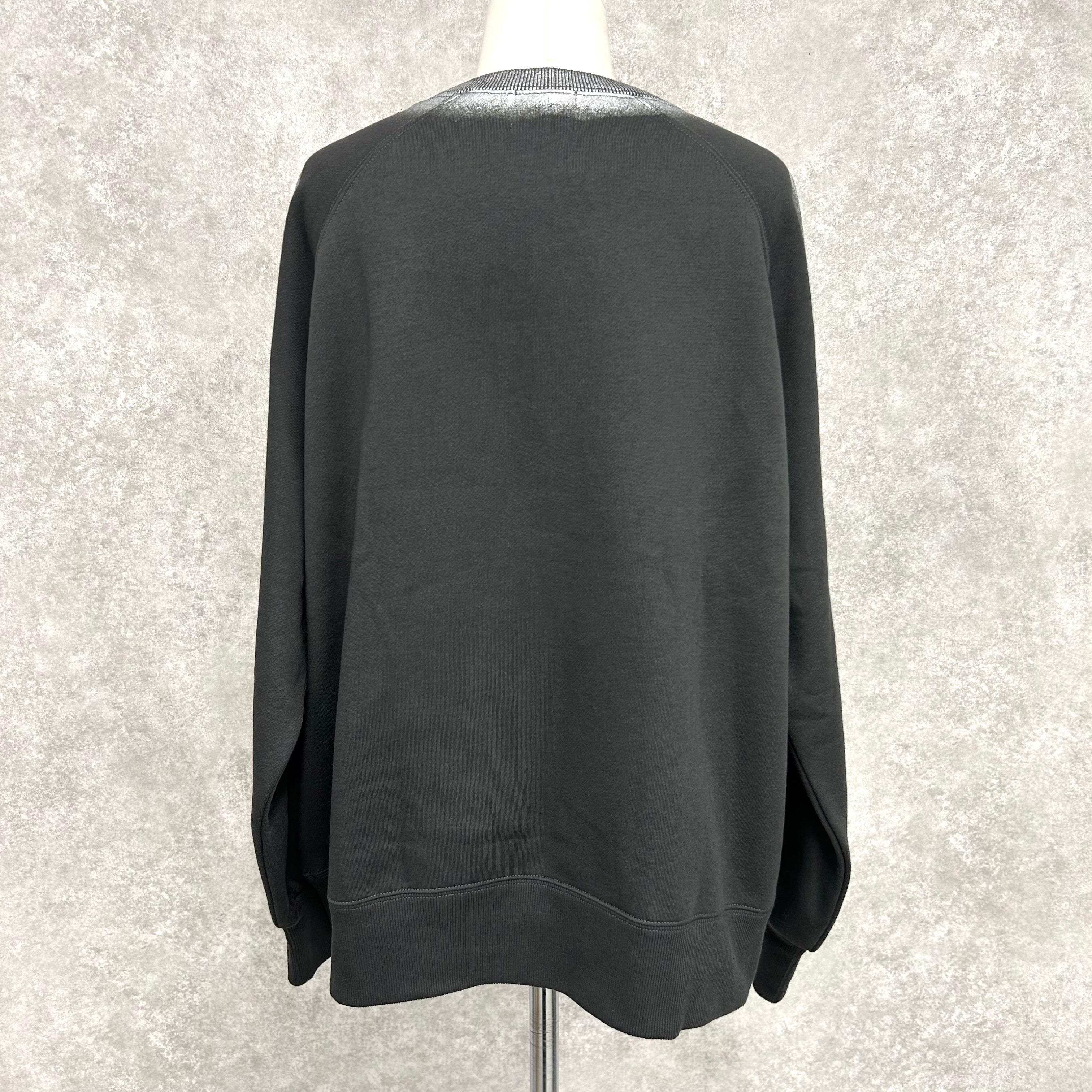 ポイントラインラグランBIGプルオーバー  -スミクロ-　※11/5〜11より順次発送