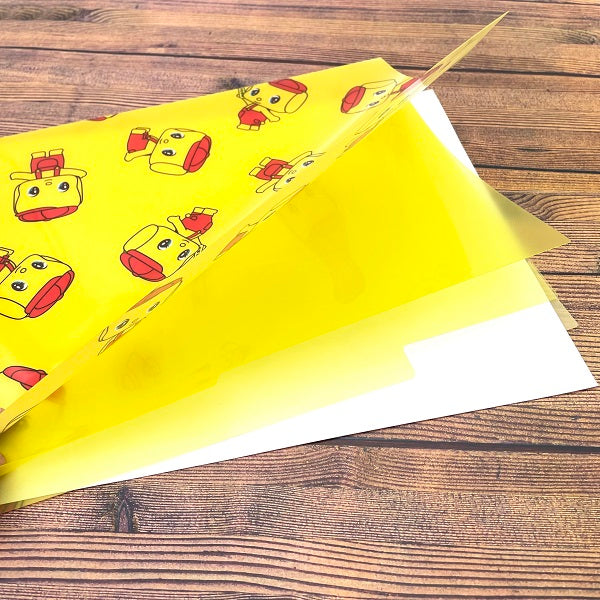 【フエキ】フエキくんインデックスクリアホルダー3ポケット(CFC3P2) 総柄　※11/19〜25より順次発送