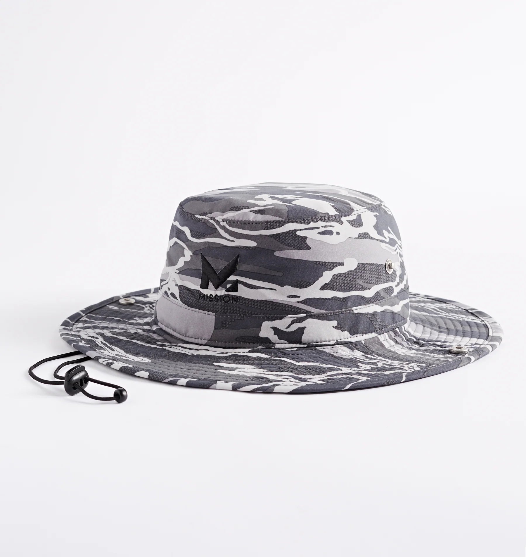 【MISSION】COOLING BUCKET HAT Matrix Camo Silver　※8/20〜26より順次配送