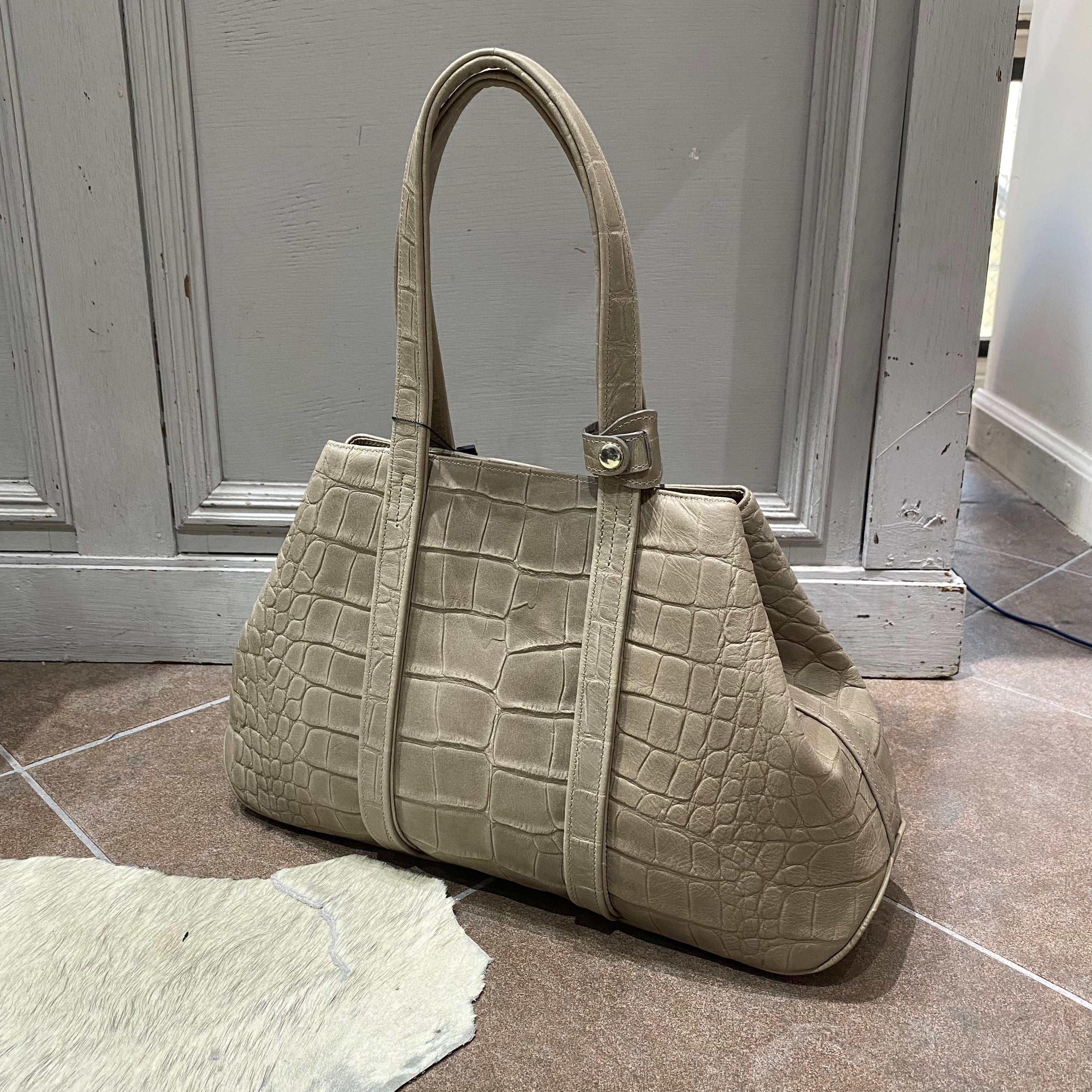 ⚠️予約【M.U.L.】ミニマルトート -グレージュ-　※R7. 6月末納品予定