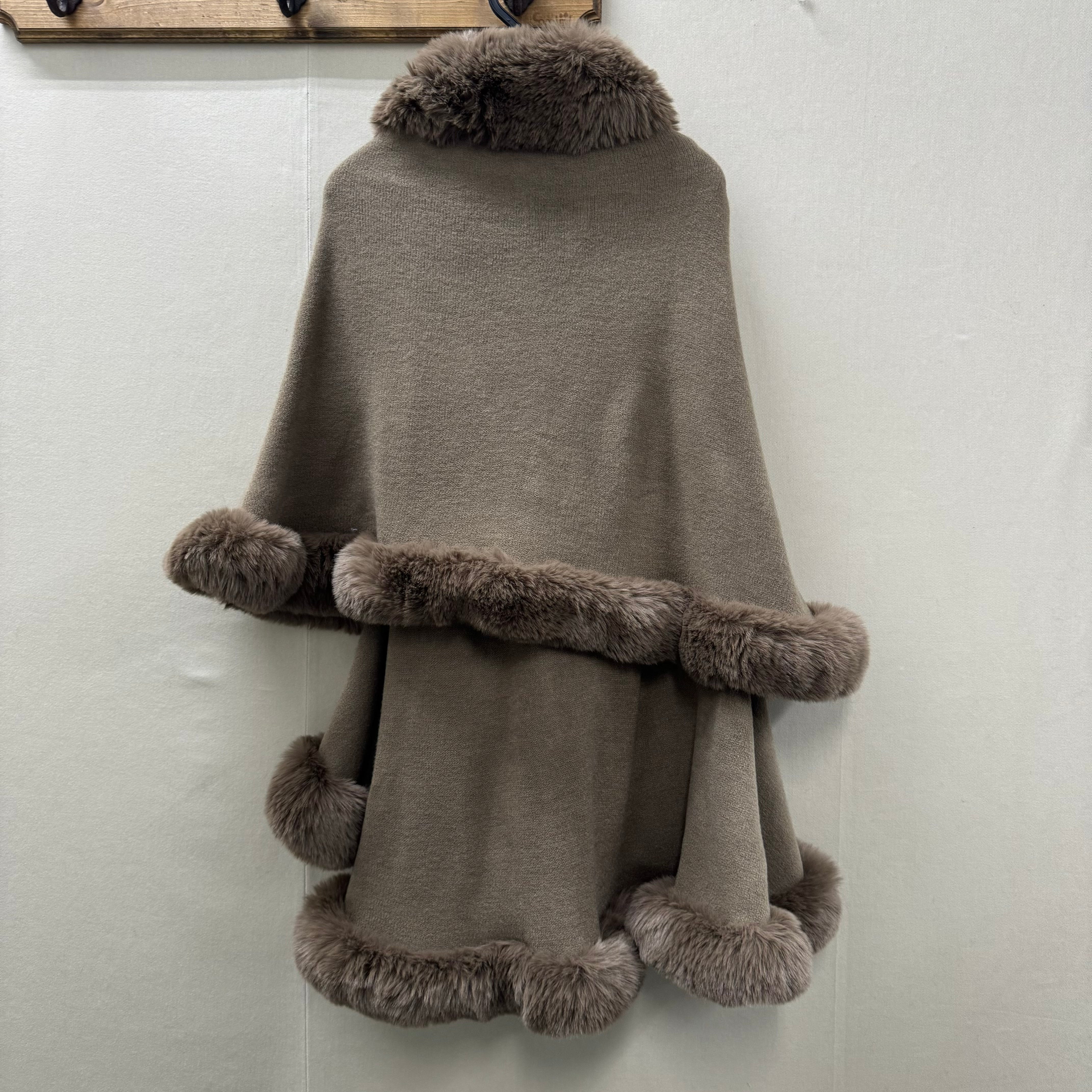 マダムポンチョ -ブラウン-　※10/22~28頃より順次発送