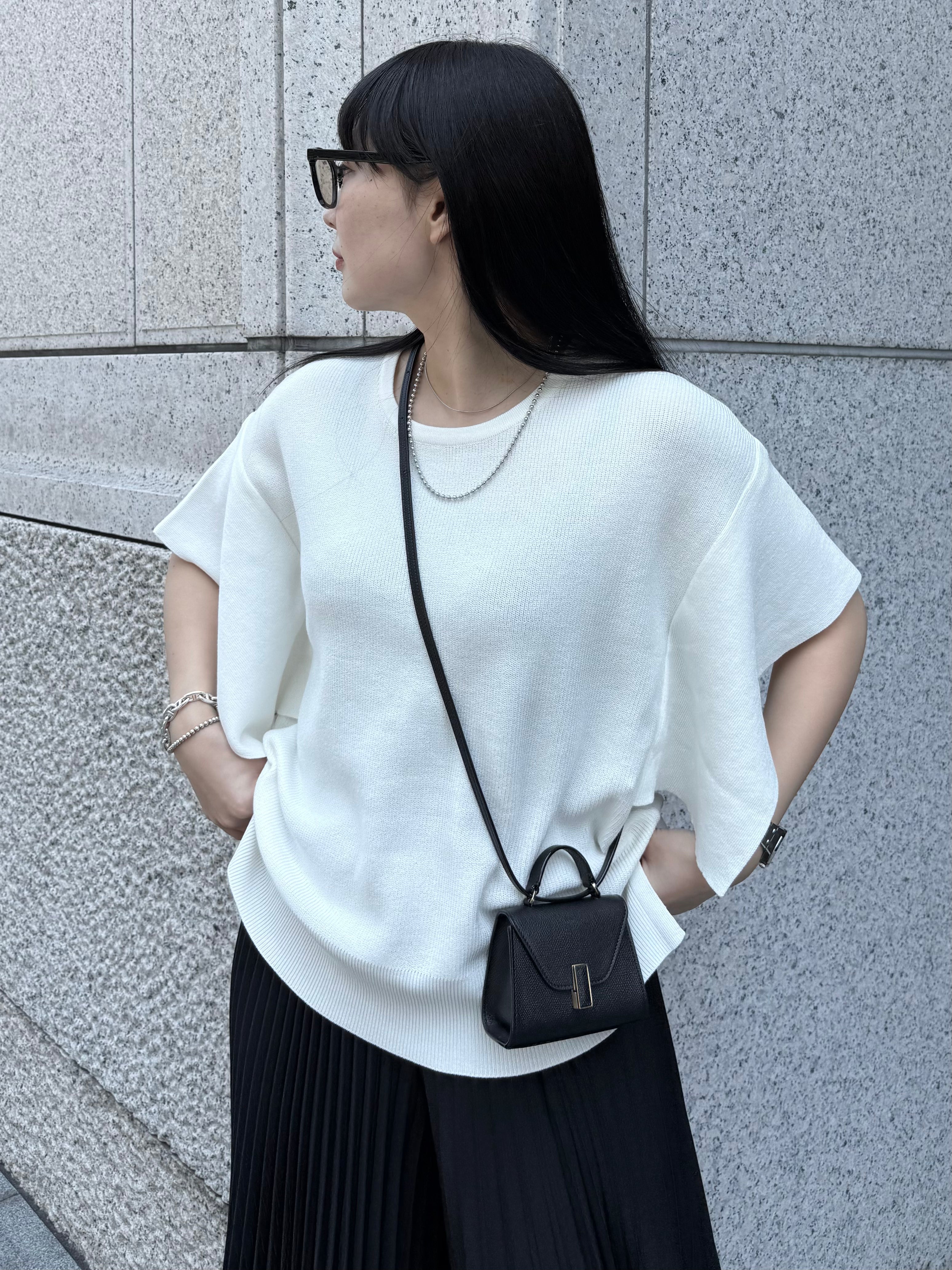 【ASYMM】Slow Knit -white-