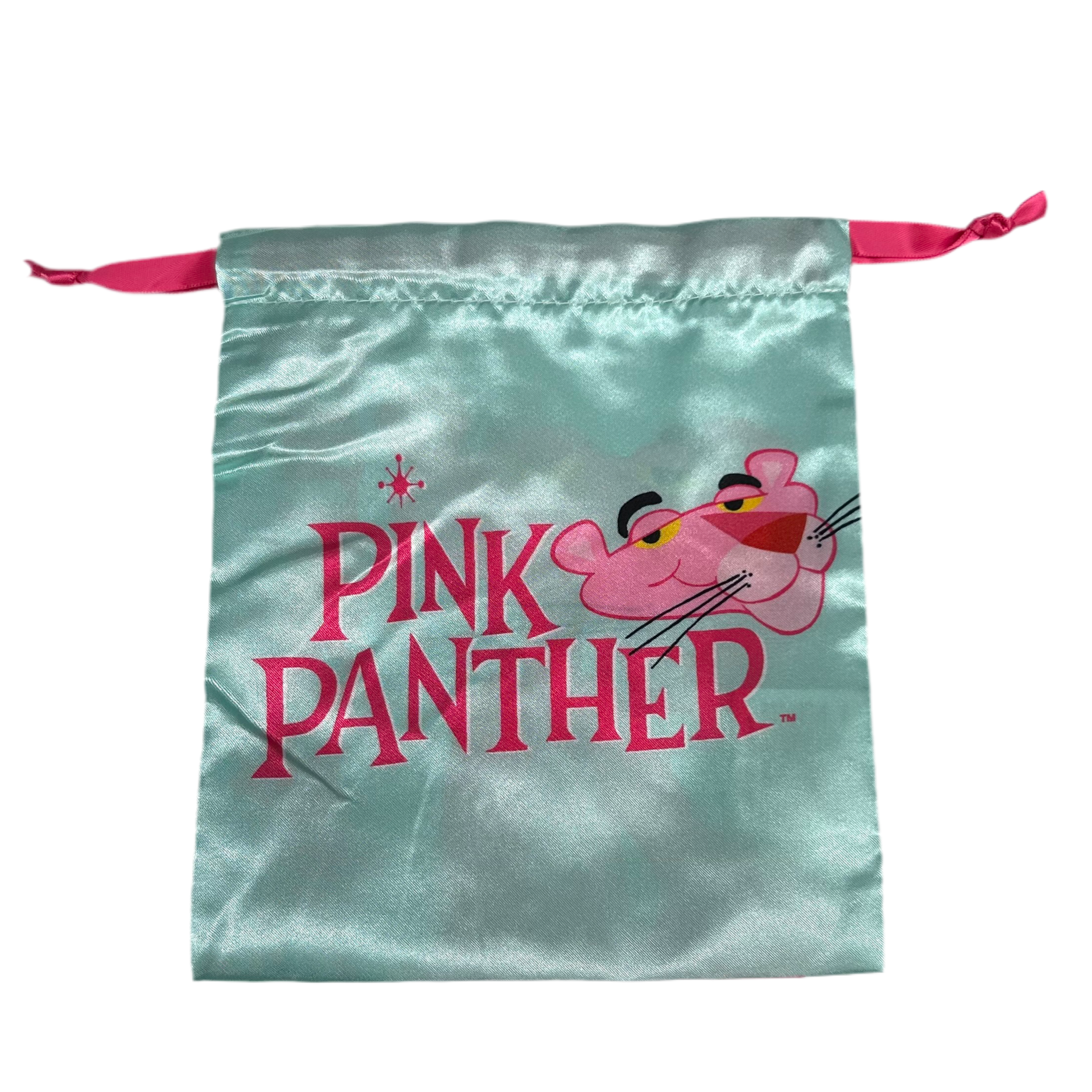 リボン巾着 ピンクパンサー フェイス　※11/5~11/11頃より順次発送予定