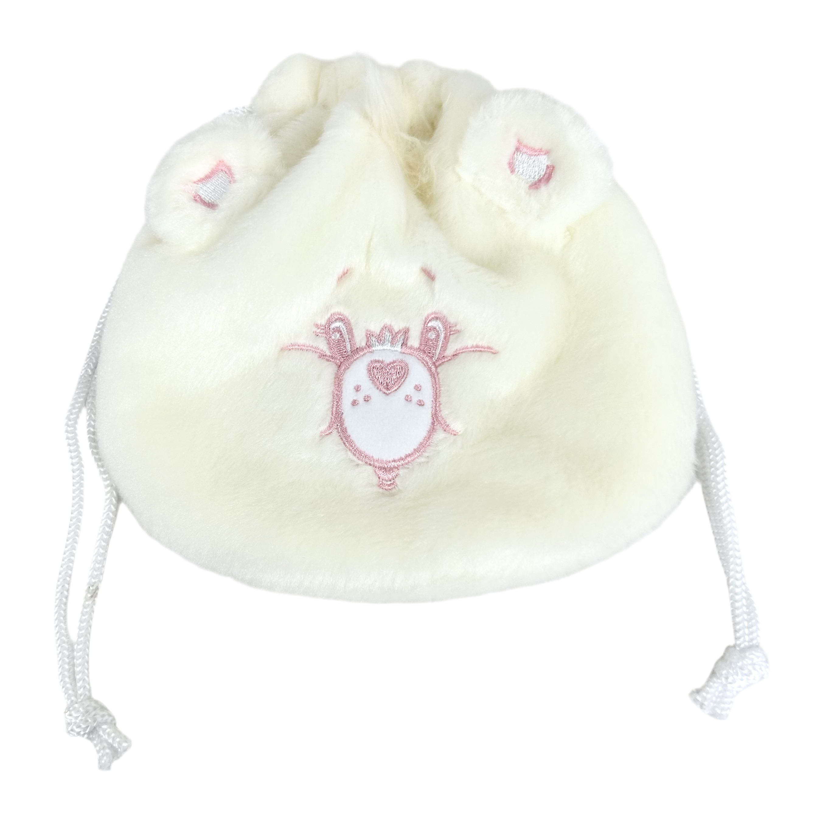 ケアベアぬいぐるみ巾着　-スパークルハートベア-　※9/17-23より順次発送予定