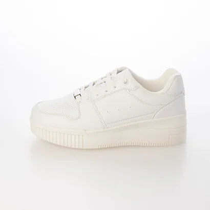 【EVOL】レースアップスニーカー   -ホワイト-　※11/5〜11より順次発送