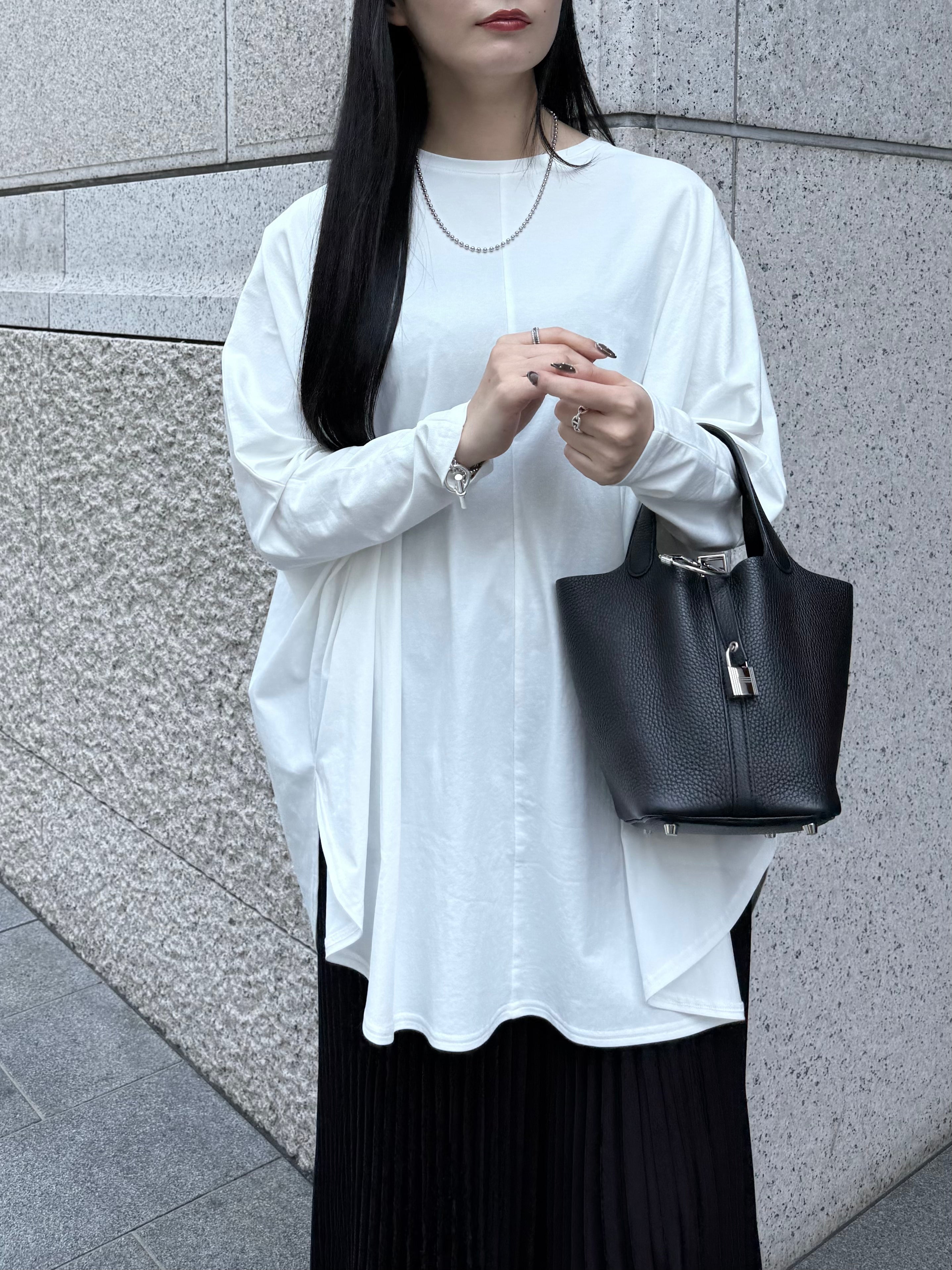【ASYMM】VOID TEE -white-